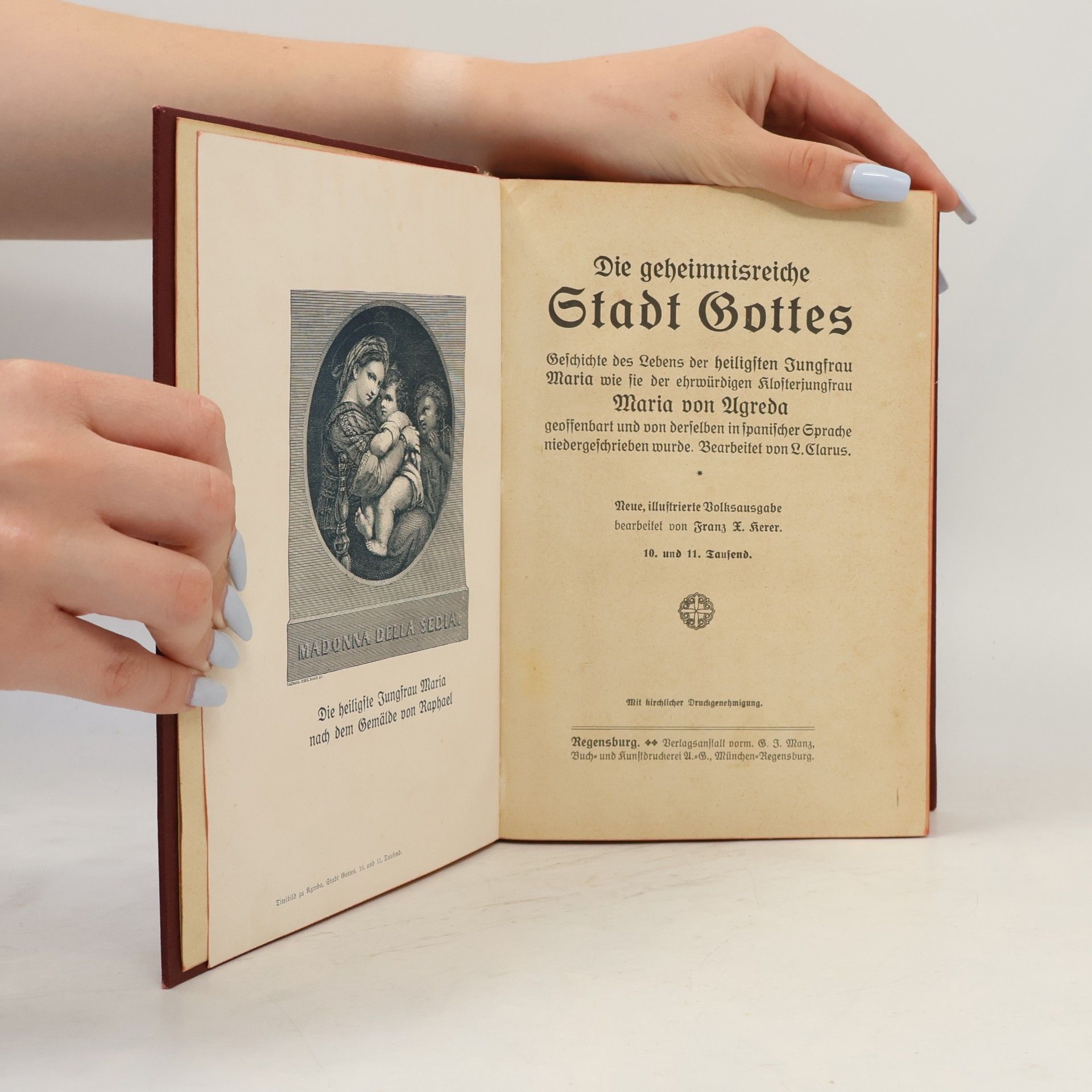 Marie od Ježíše z Agredy Die geheimnisreiche Stadt Gottes