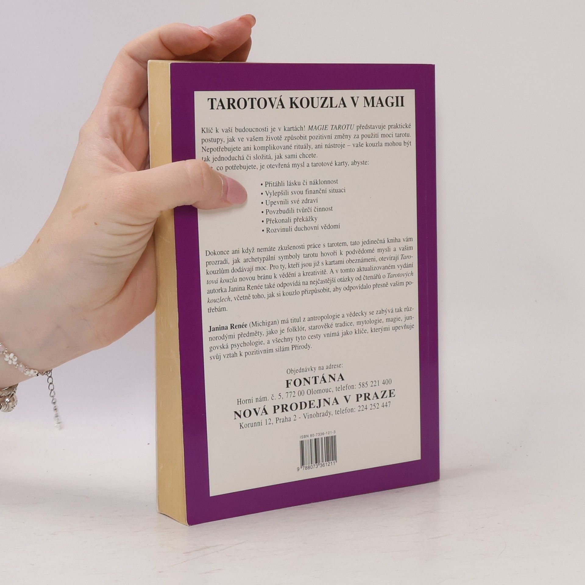 Janina Renee Magie tarotu. Tarotová kouzla v magii