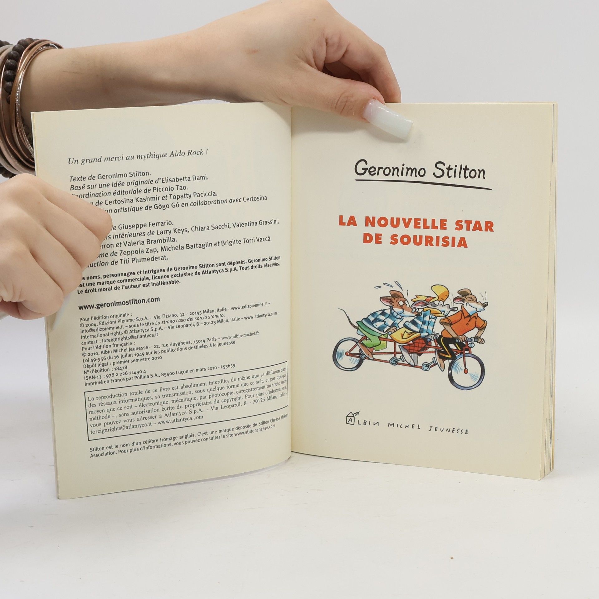 Geronimo Stilton La Nouvelle Star de Sourisia