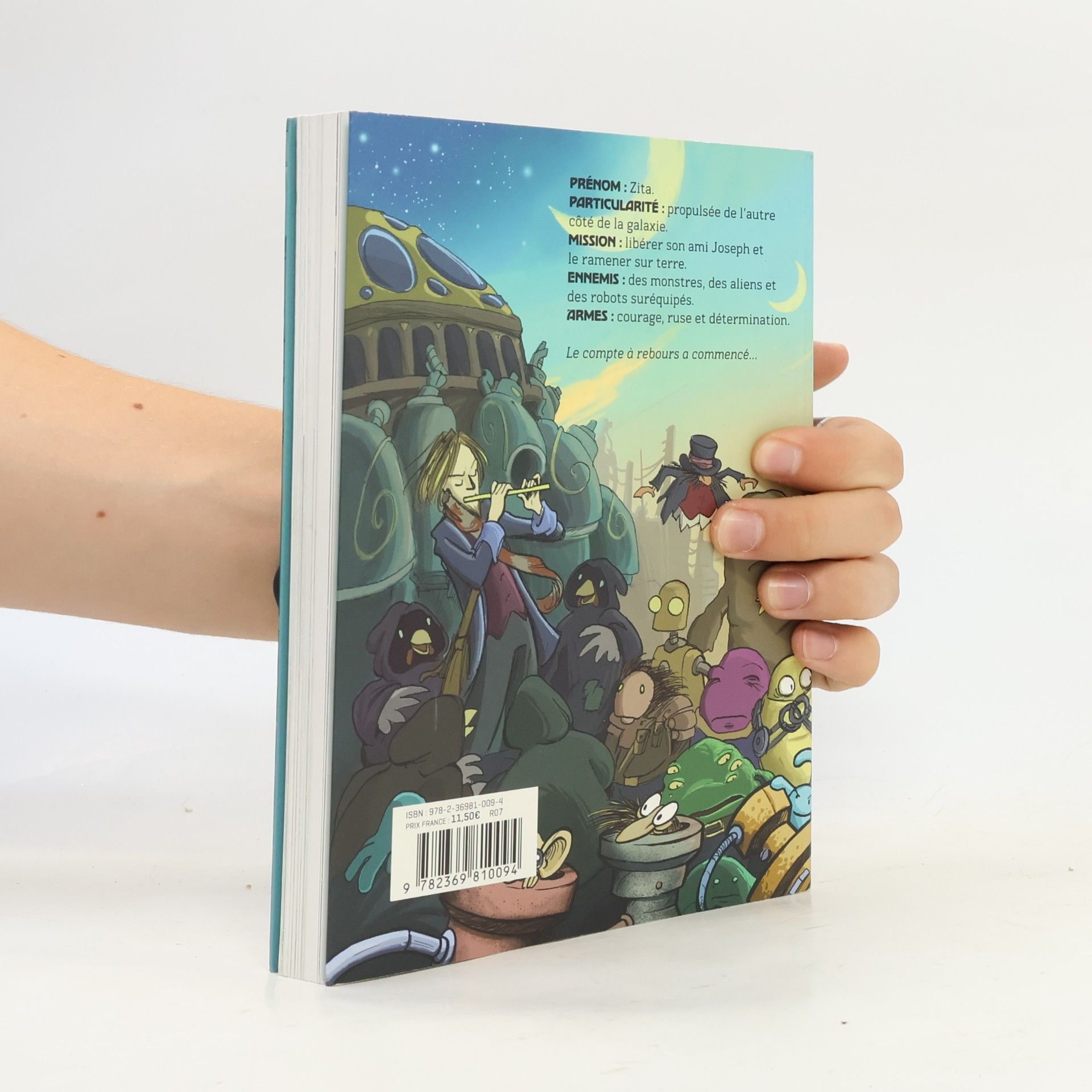Ben Hatke Zita, la fille de l'espace