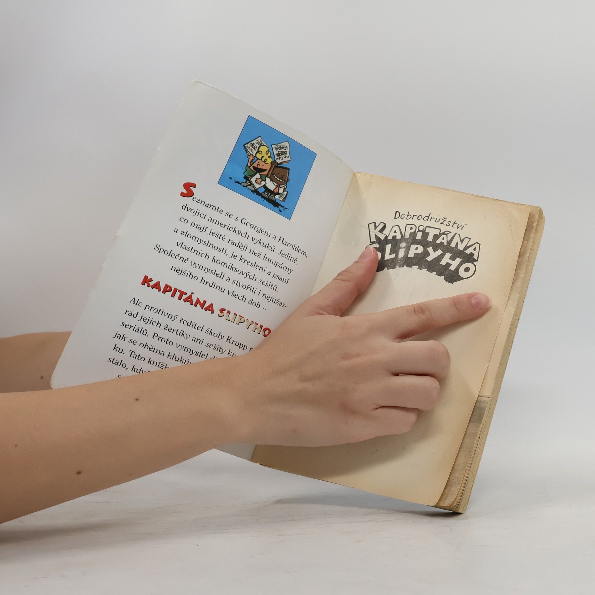 Dav Pilkey Dobrodružství kapitána Slipyho