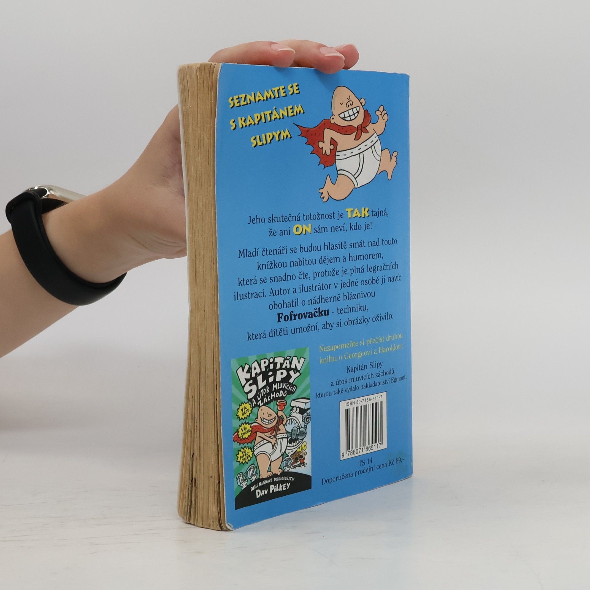 Dav Pilkey Dobrodružství kapitána Slipyho