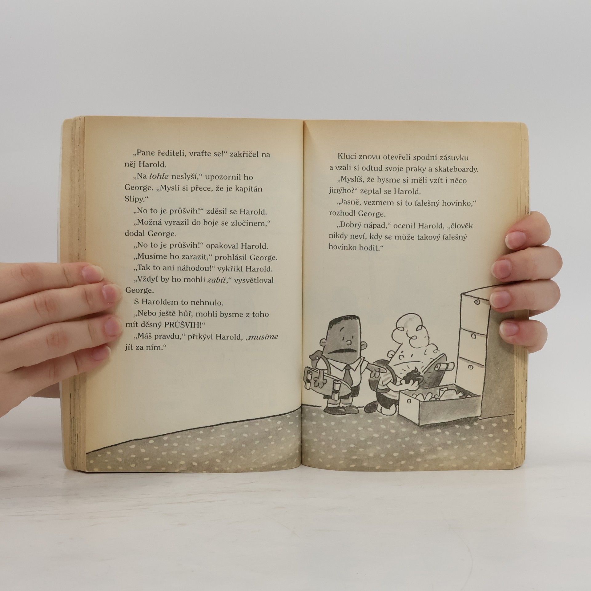 Dav Pilkey Dobrodružství kapitána Slipyho