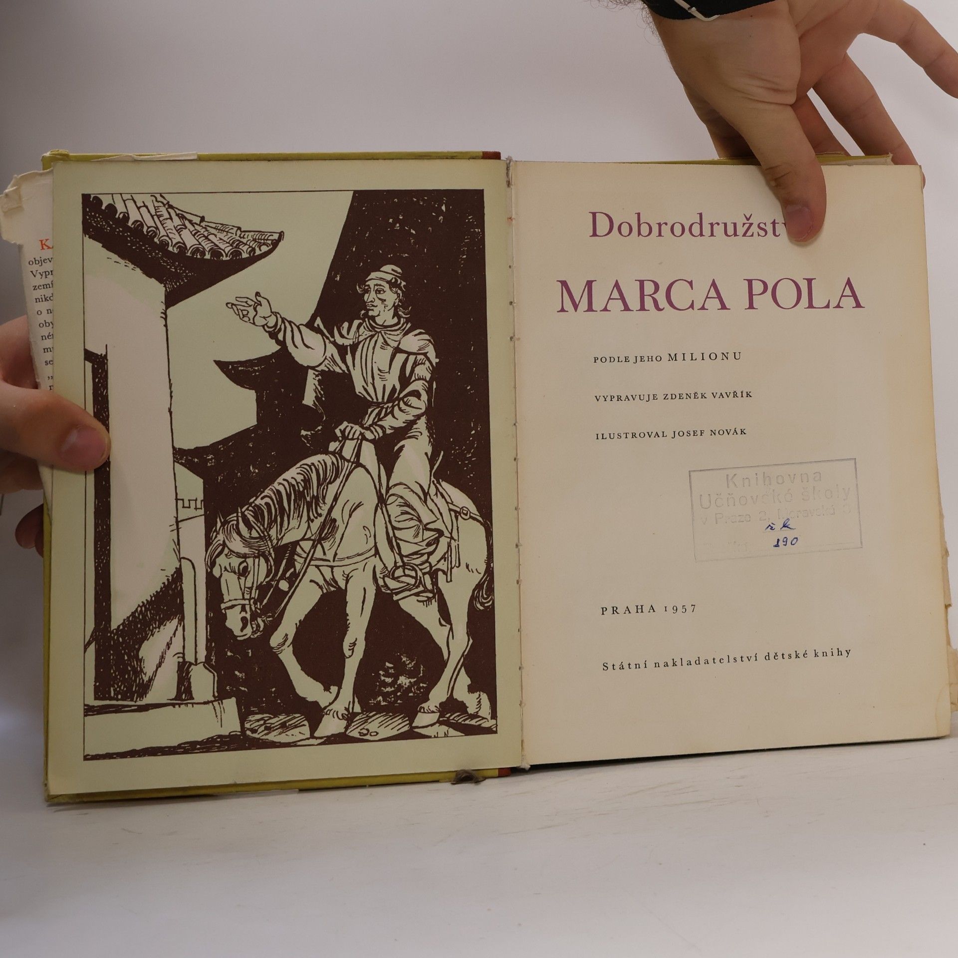 Zdeněk Vavřík Dobrodružství Marca Pola