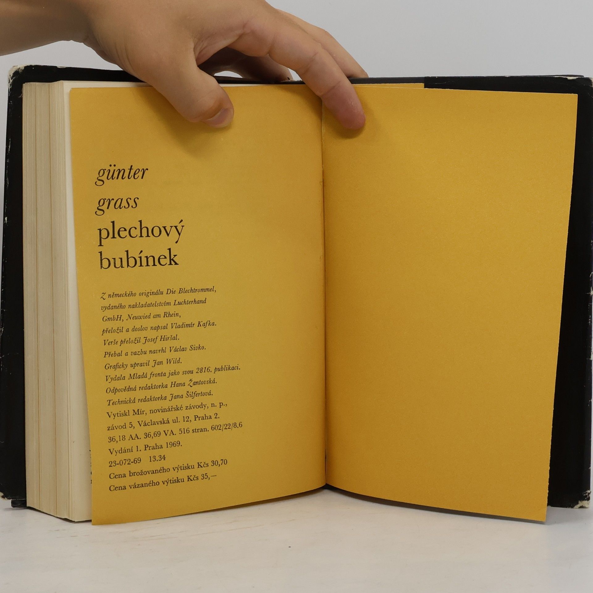 Günter Grass Plechový bubínek