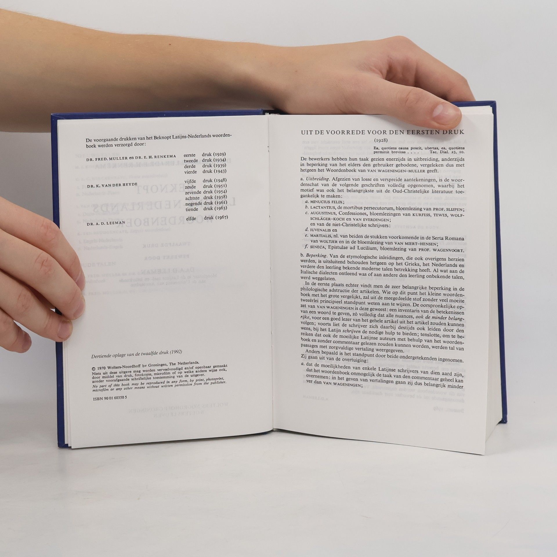 Fred Müller Wolters' Woordenboek Latijn / Nederlands