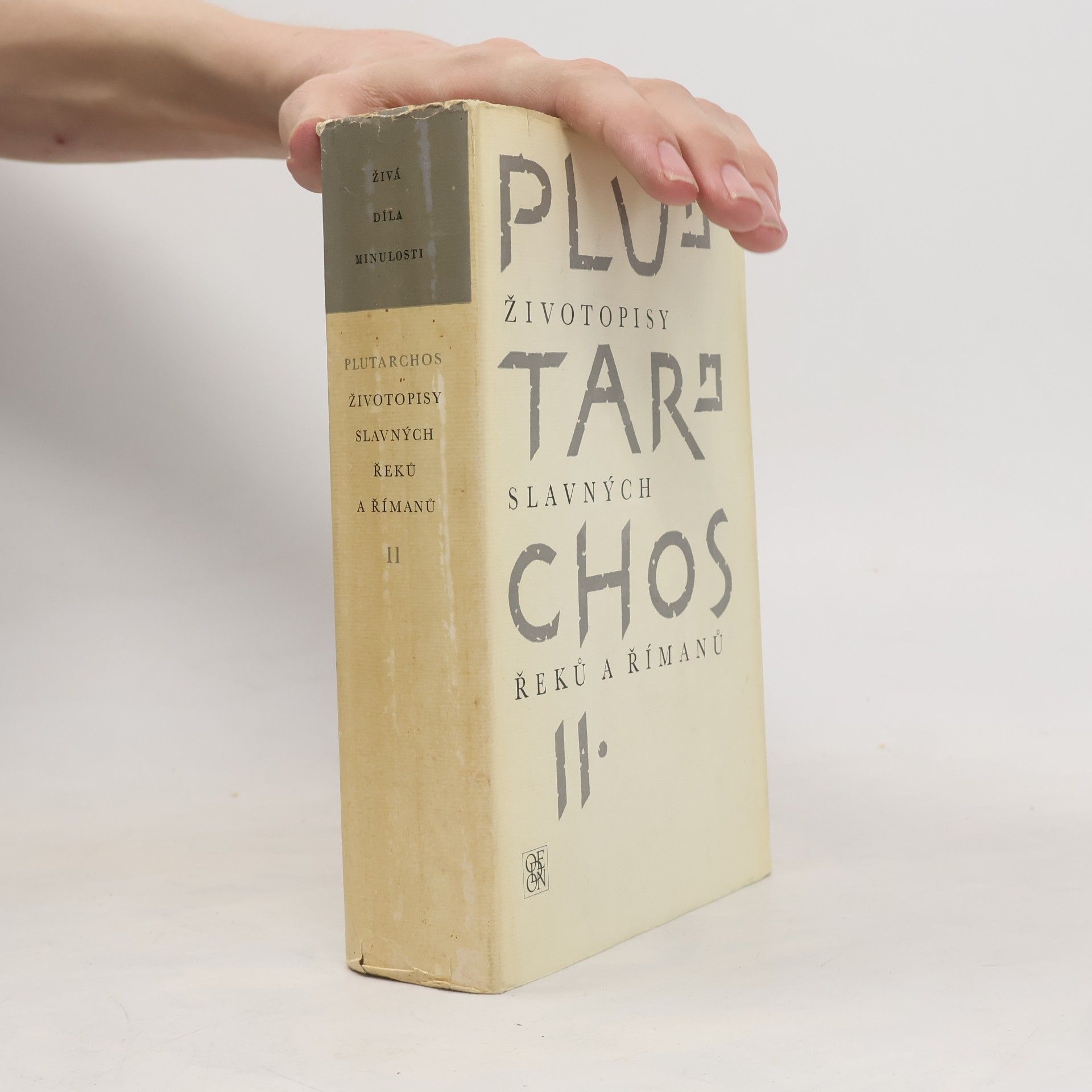 Plutarch Živá díla minulosti: Životopisy slavných Řeků a Římanů II.
