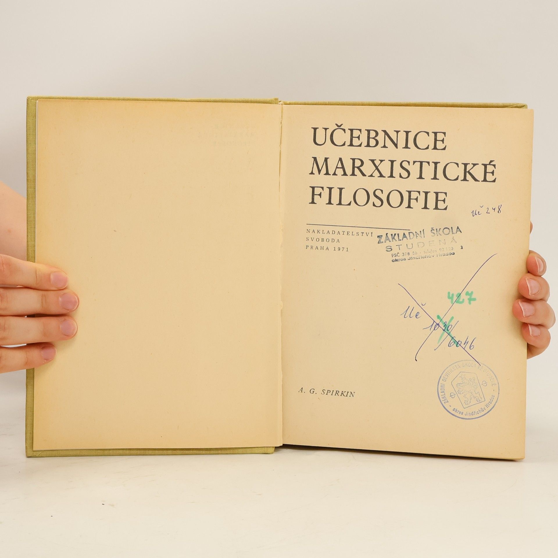 AG Spirkin Učebnice marxistické filosofie