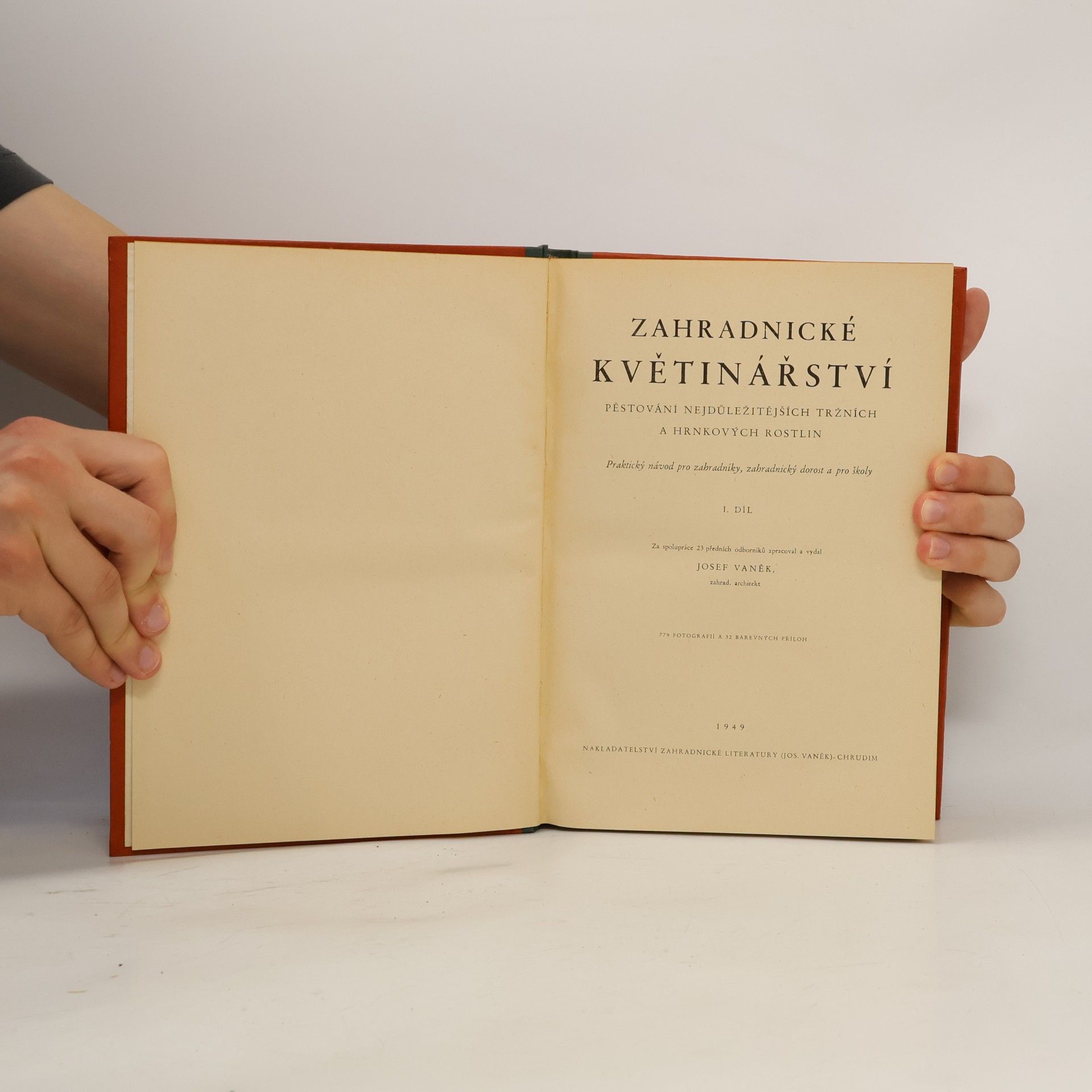 Josef Vaněk Zahradnické květinářství I.díl
