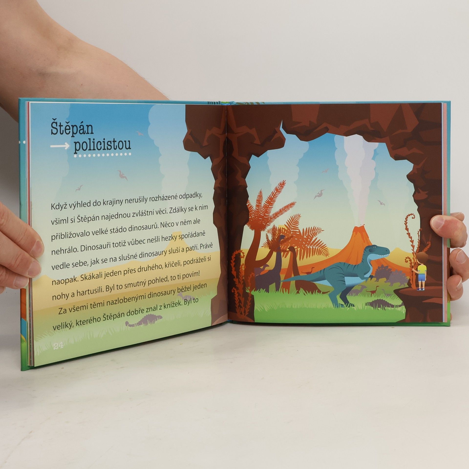 Šimon Matějů Jak Štěpán zachránil dinosaury a babičku