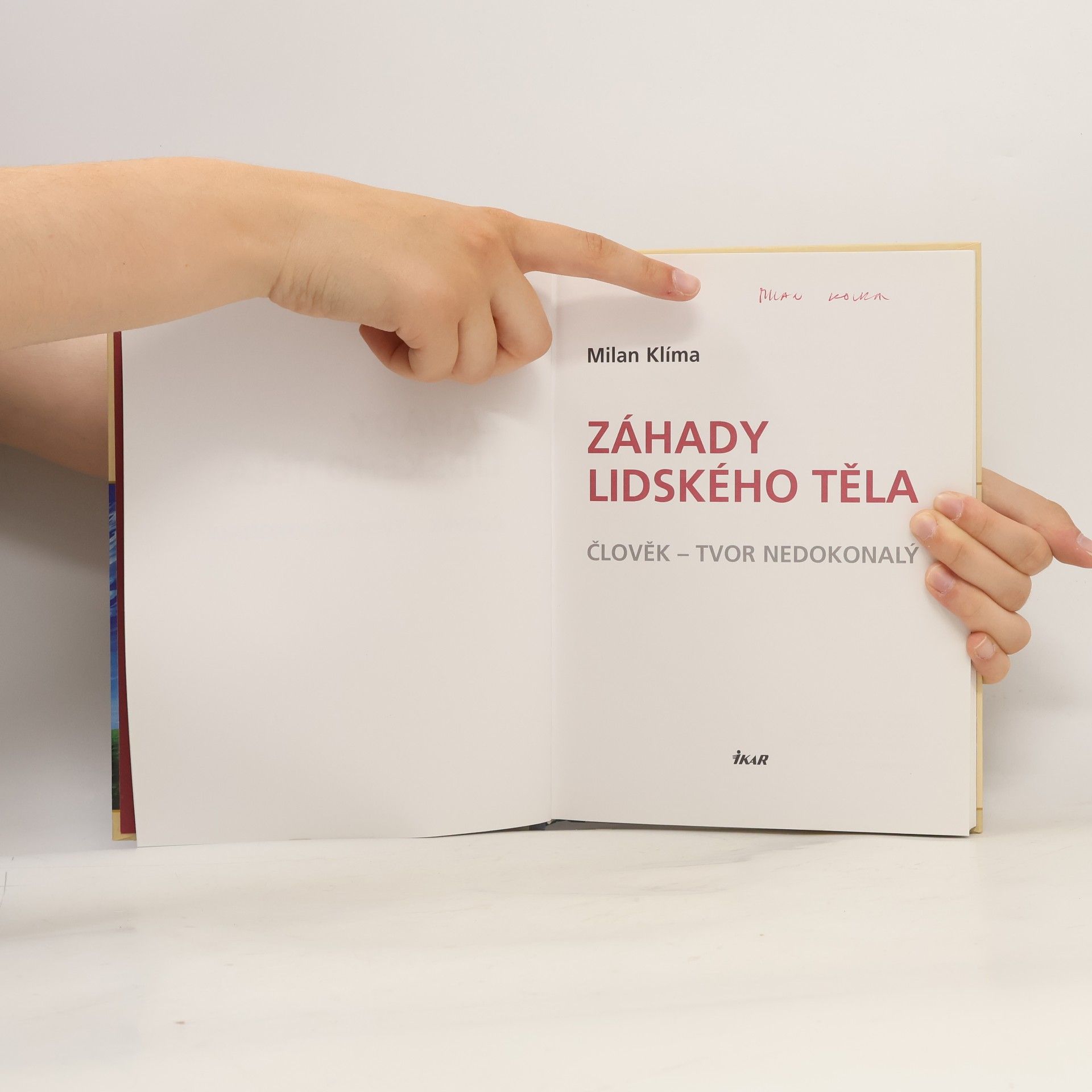 Milan Klíma Záhady lidského těla