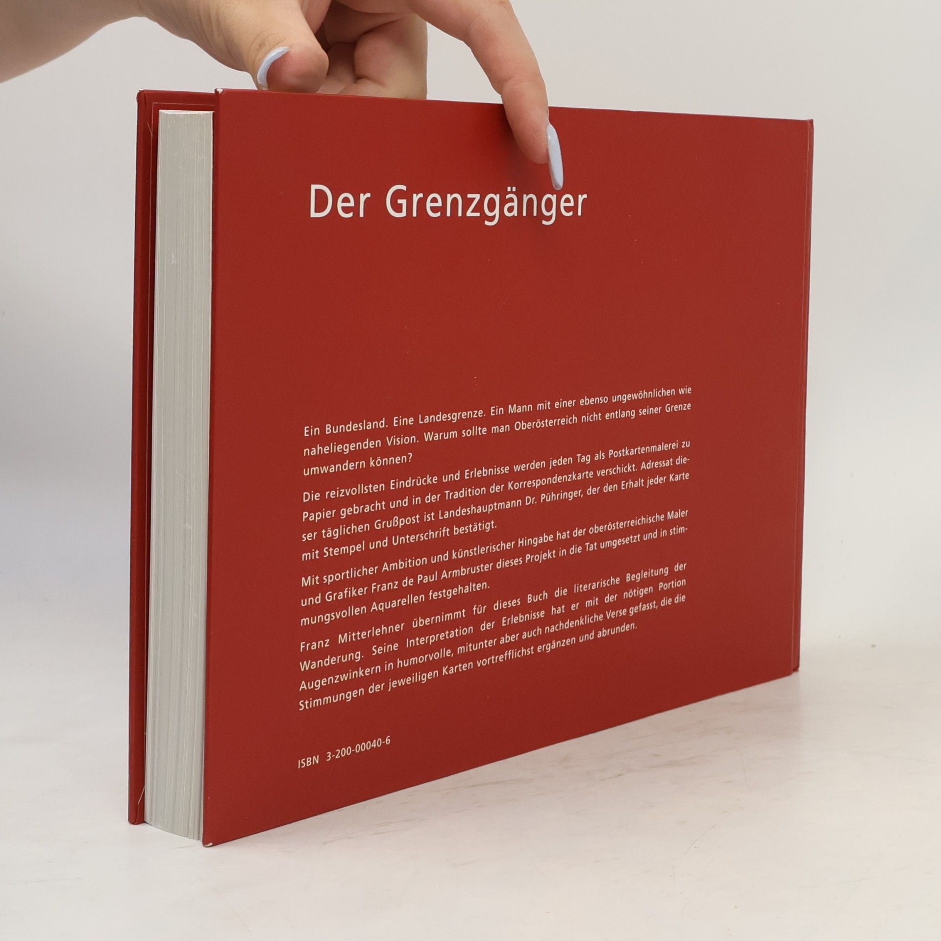 Franz Armbruster Der Grenzgänger