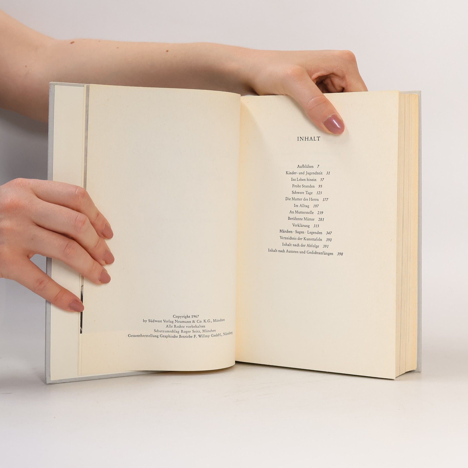 Hermann Gerstner Das Goldene Buch. Der Muter