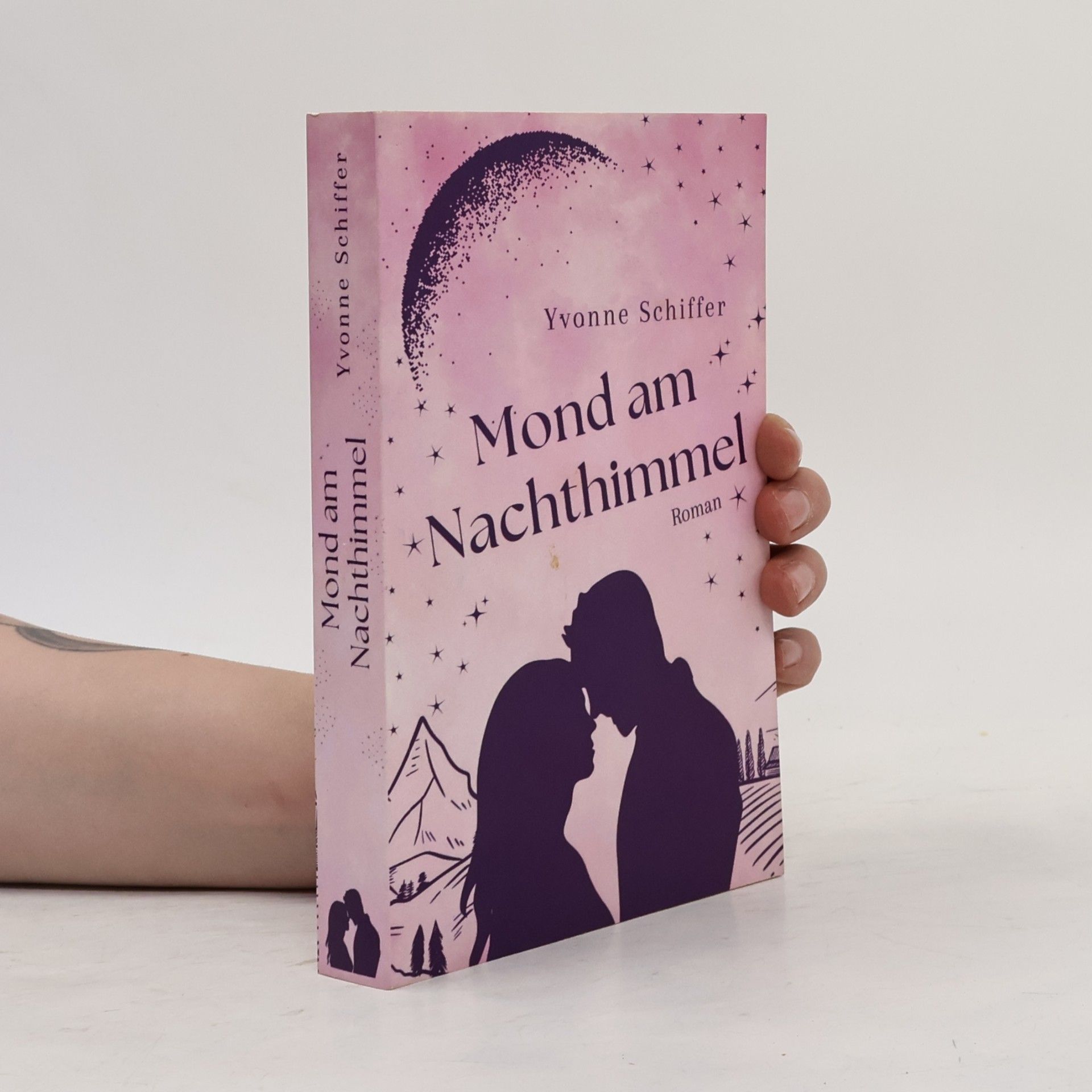 Yvonne Schiffer Mond am Nachthimmel