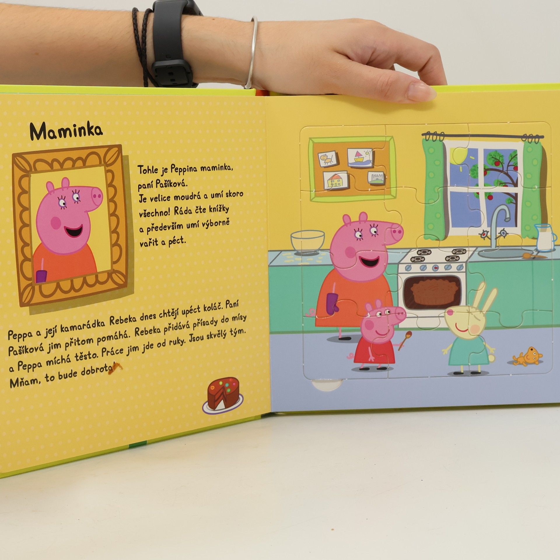 Kolektiv autorů Peppa Pig: Knížka s puzzle