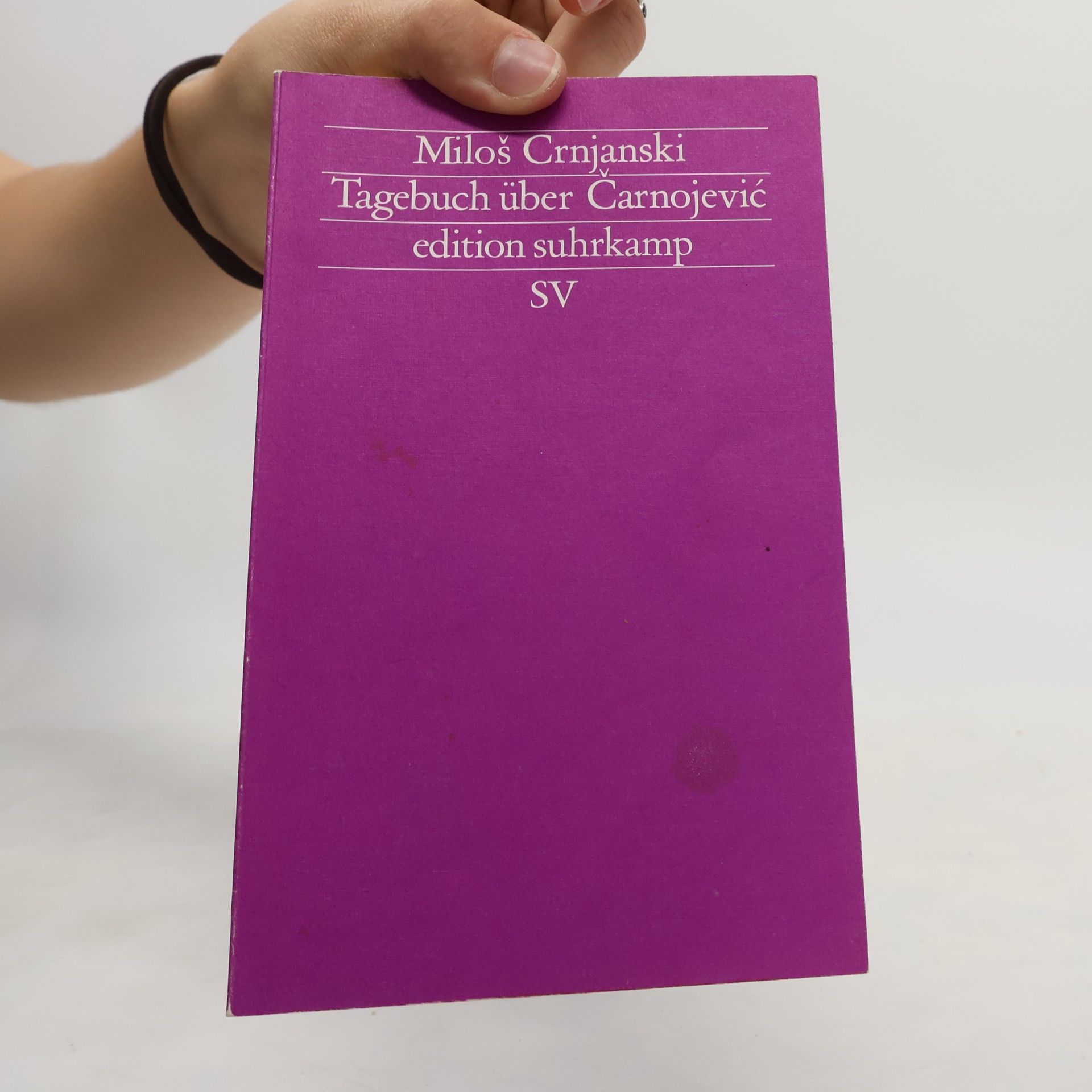Miloš Crnjanski Tagebuch über Čarnojević