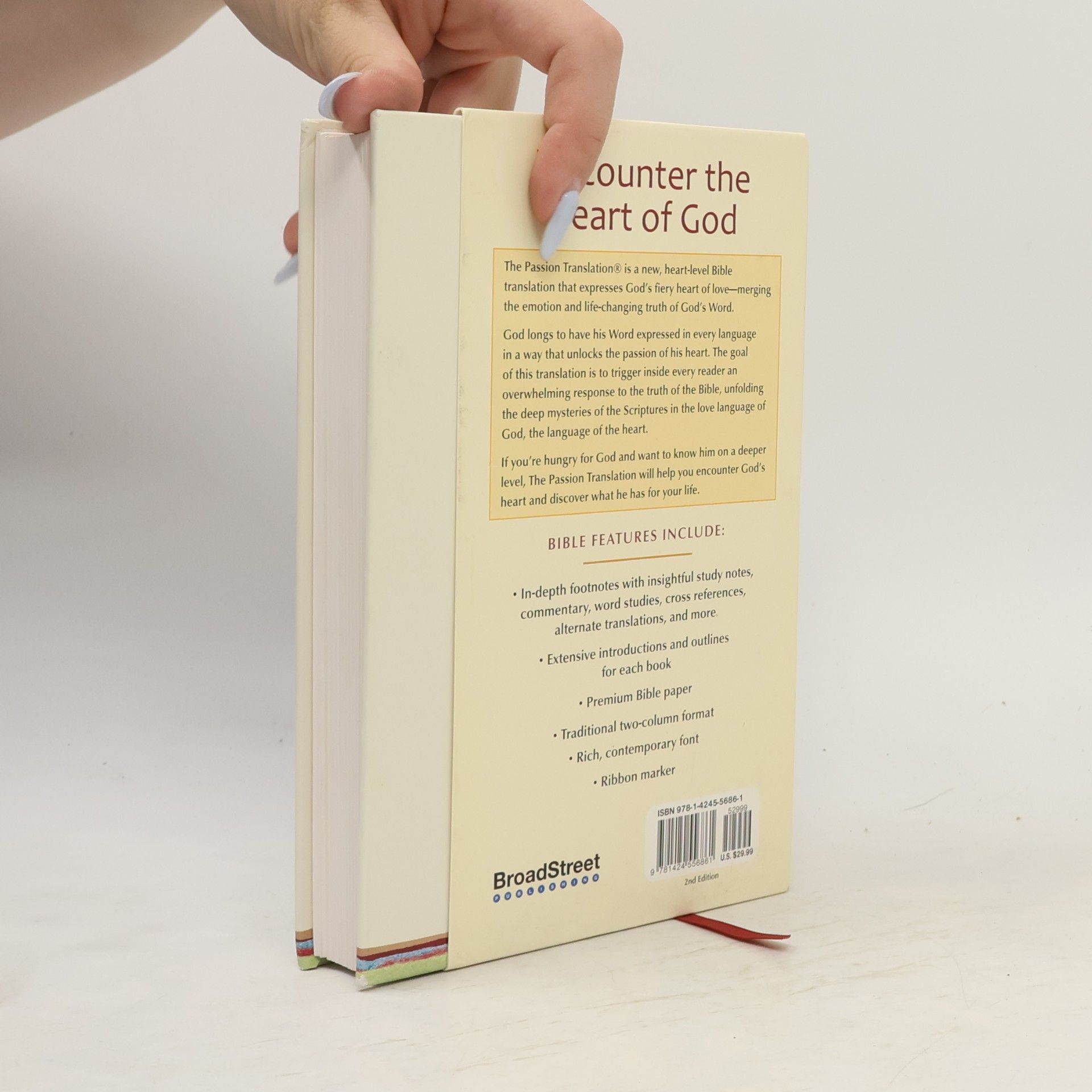 Brian Simmons The Passion Translation New Testament With Psalms Proverbs And Song Of Songs - 2nd Edition