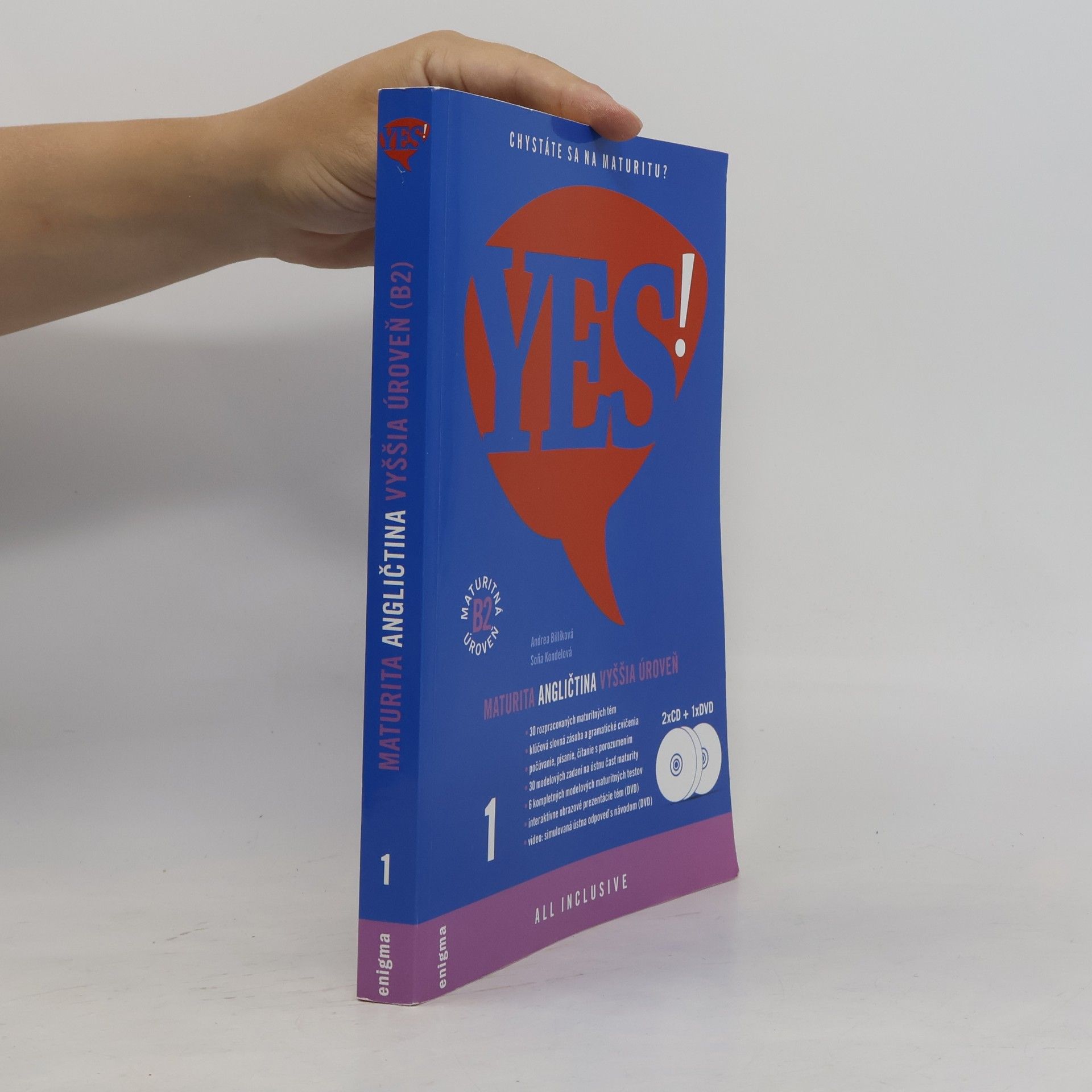 Collectif d'auteurs Yes! Maturita angličtina vyššia úroveň (B2) - Audio/Video k cvičebnici