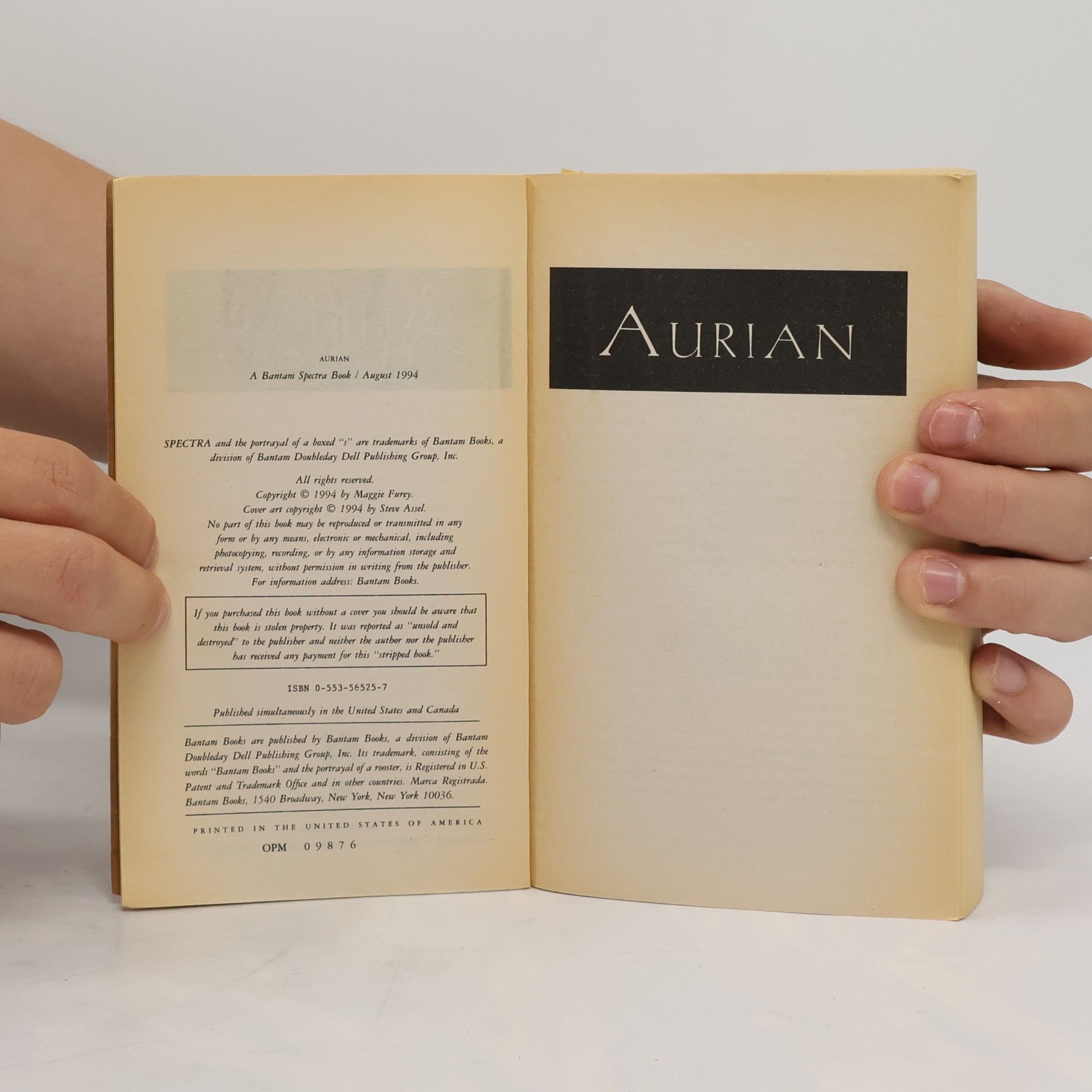 Maggie Furey Aurian