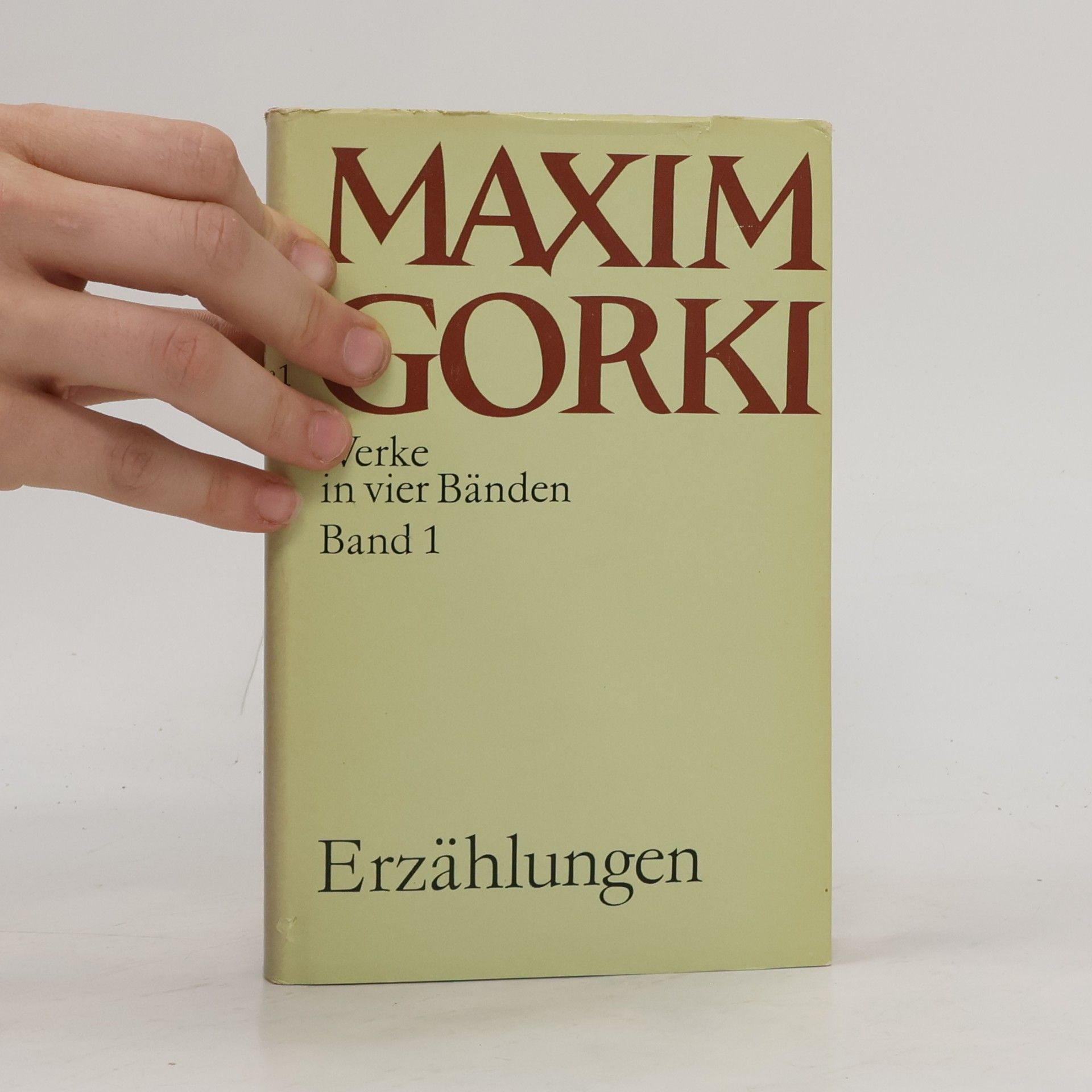 Maxim Gorky Werke in vier Bänden 1