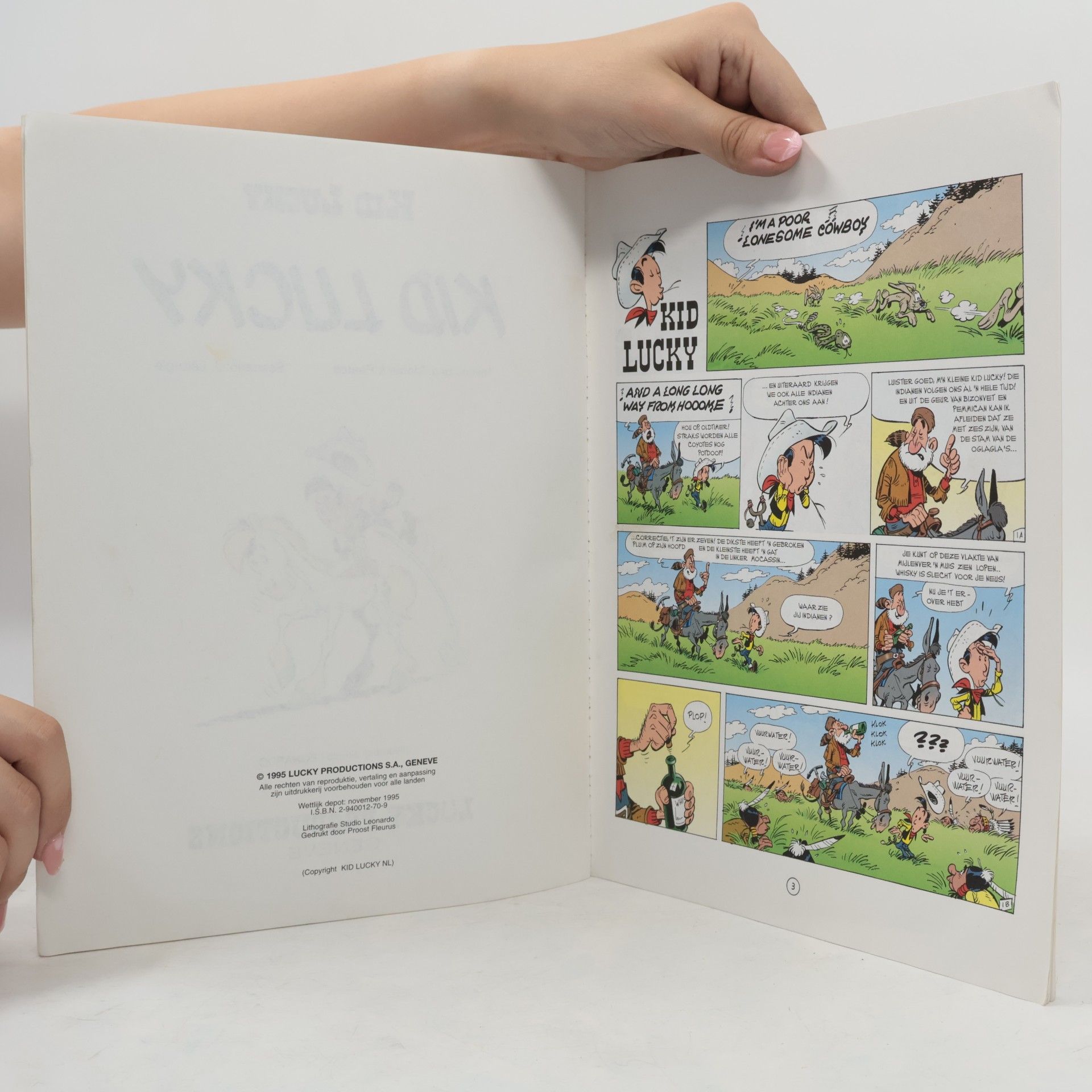 J. Leturgie Lucky Luke - 65: Kid Lucky