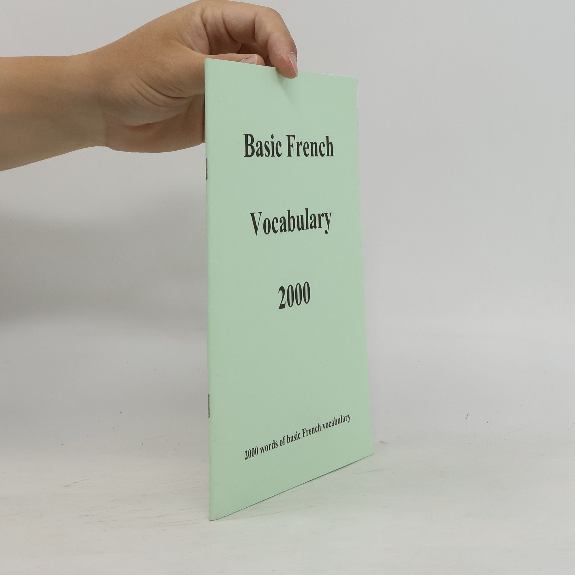 Basic French Vocabulary 2000