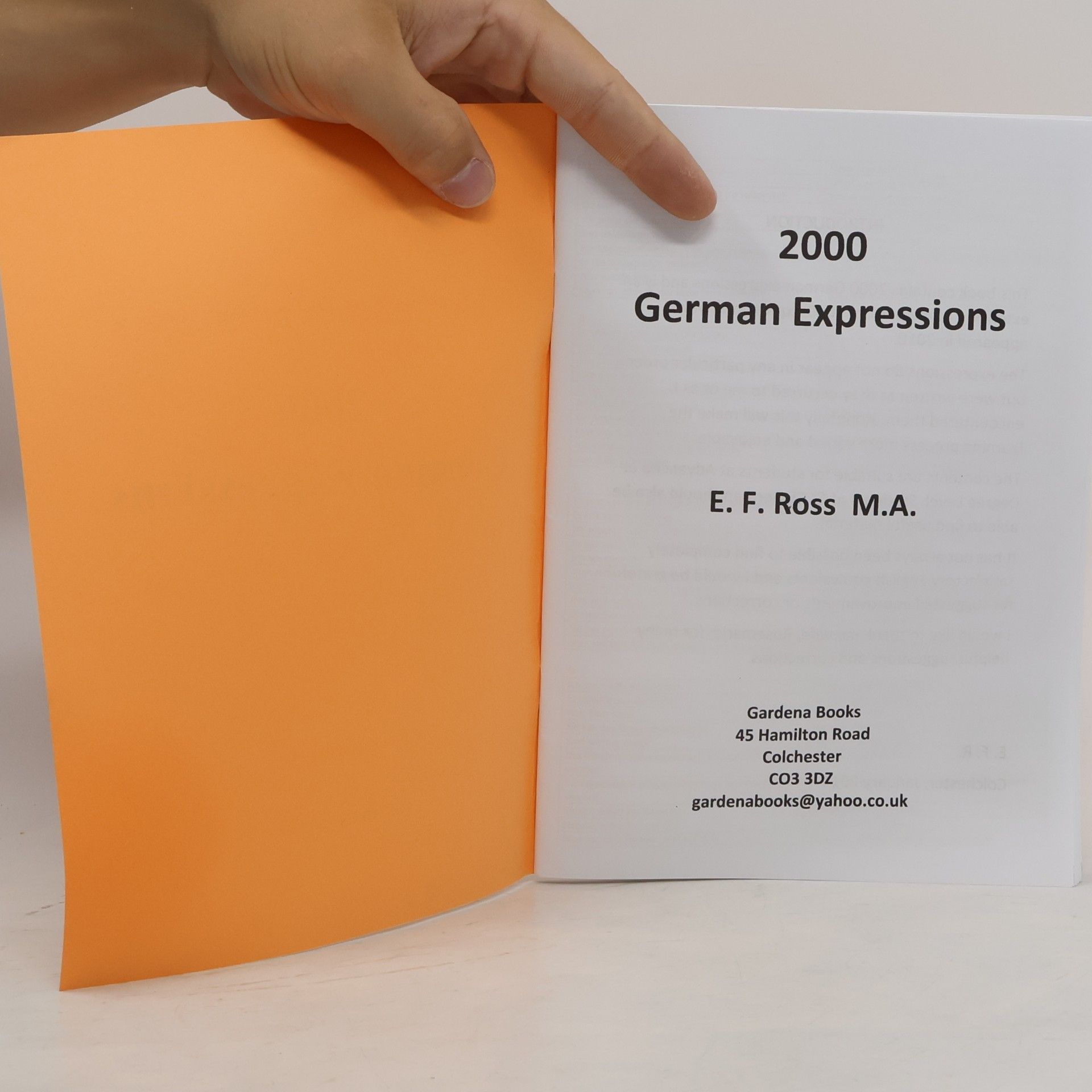 Autorenkollektiv 2000 German Expressions