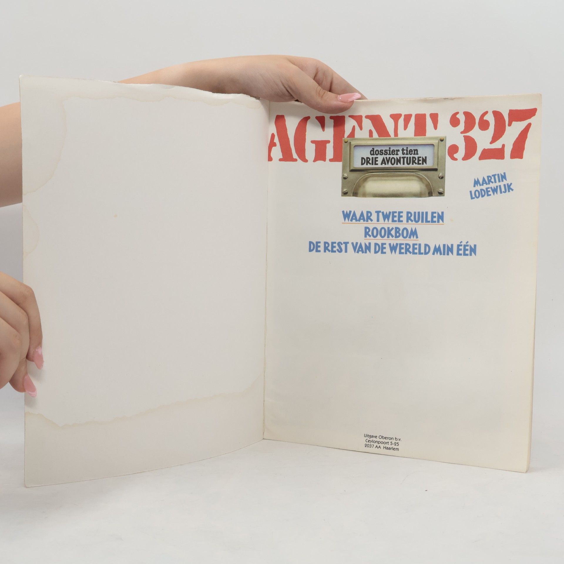 Martin Lodewijk Agent 327 - 10: Drie avonturen