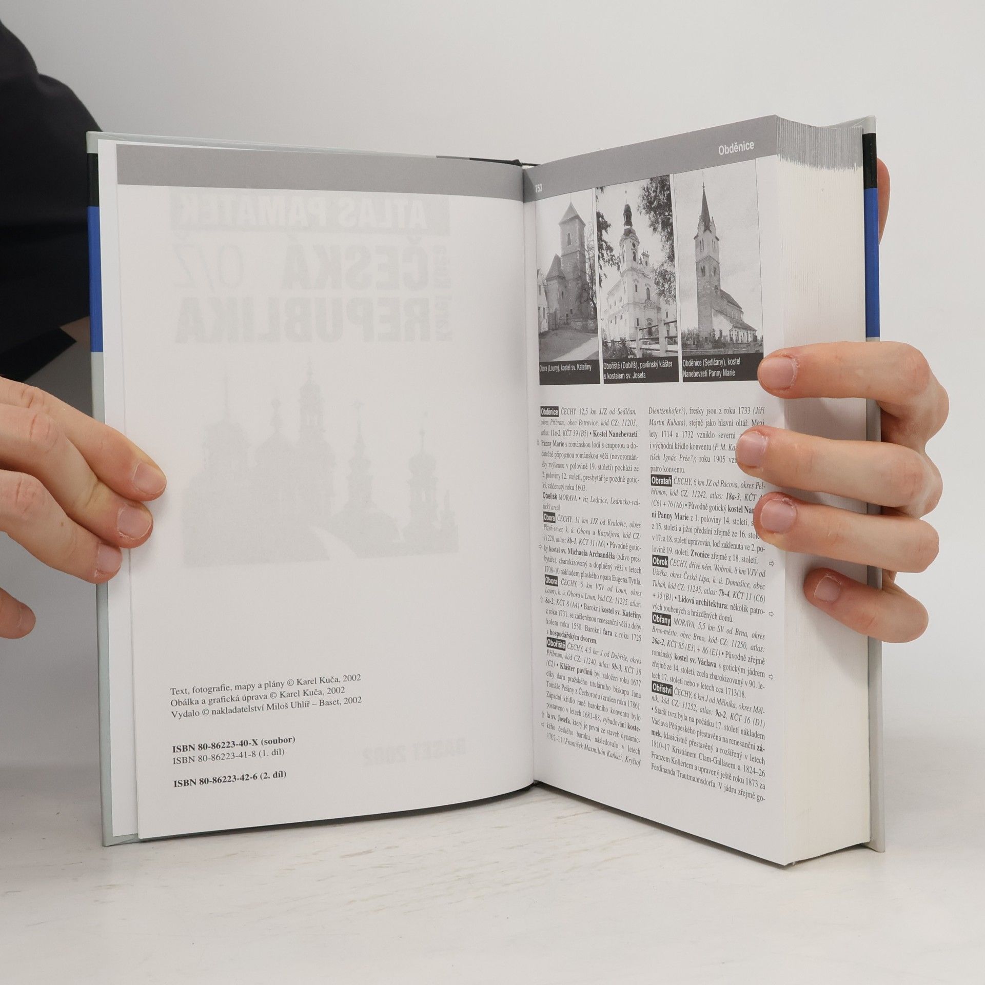 Jiri M Langer Atlas památek. Evropská muzea v přírodě