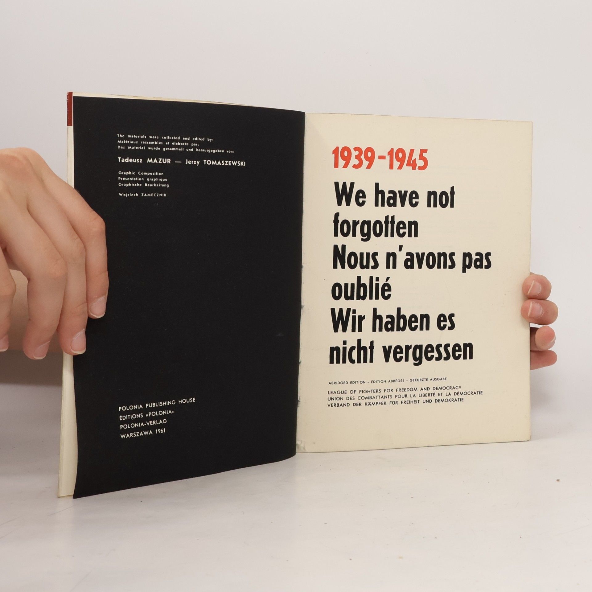 kolektiv We Have Not Forgotten / Мы не забыли / Nous n'avons pas oublié