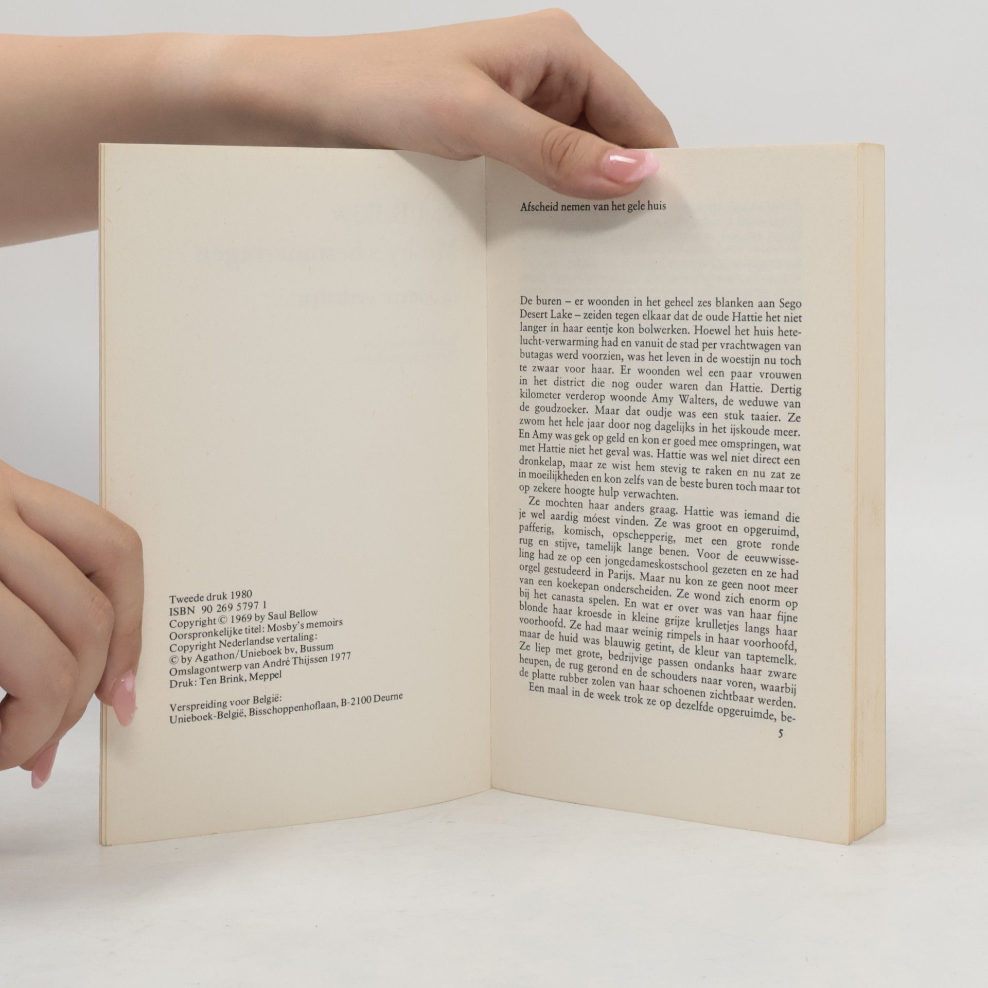 Saul Bellow Mosby's herinneringen