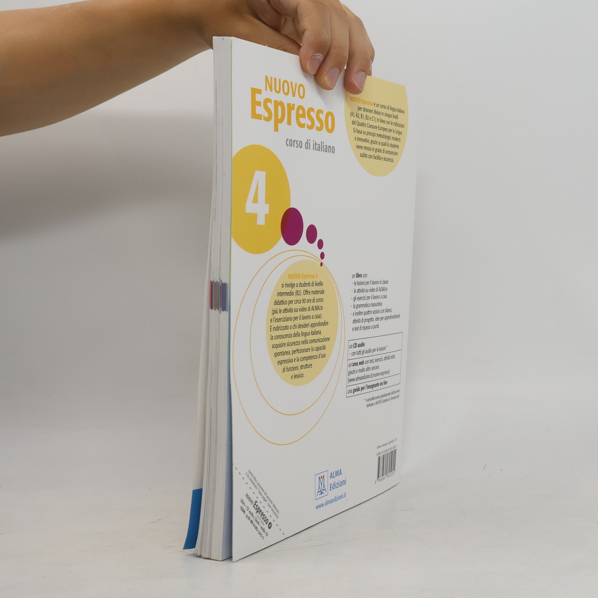 AA.VV. Nuovo espresso 4 : corso di italiano : libro dello studente e esercizi : B2