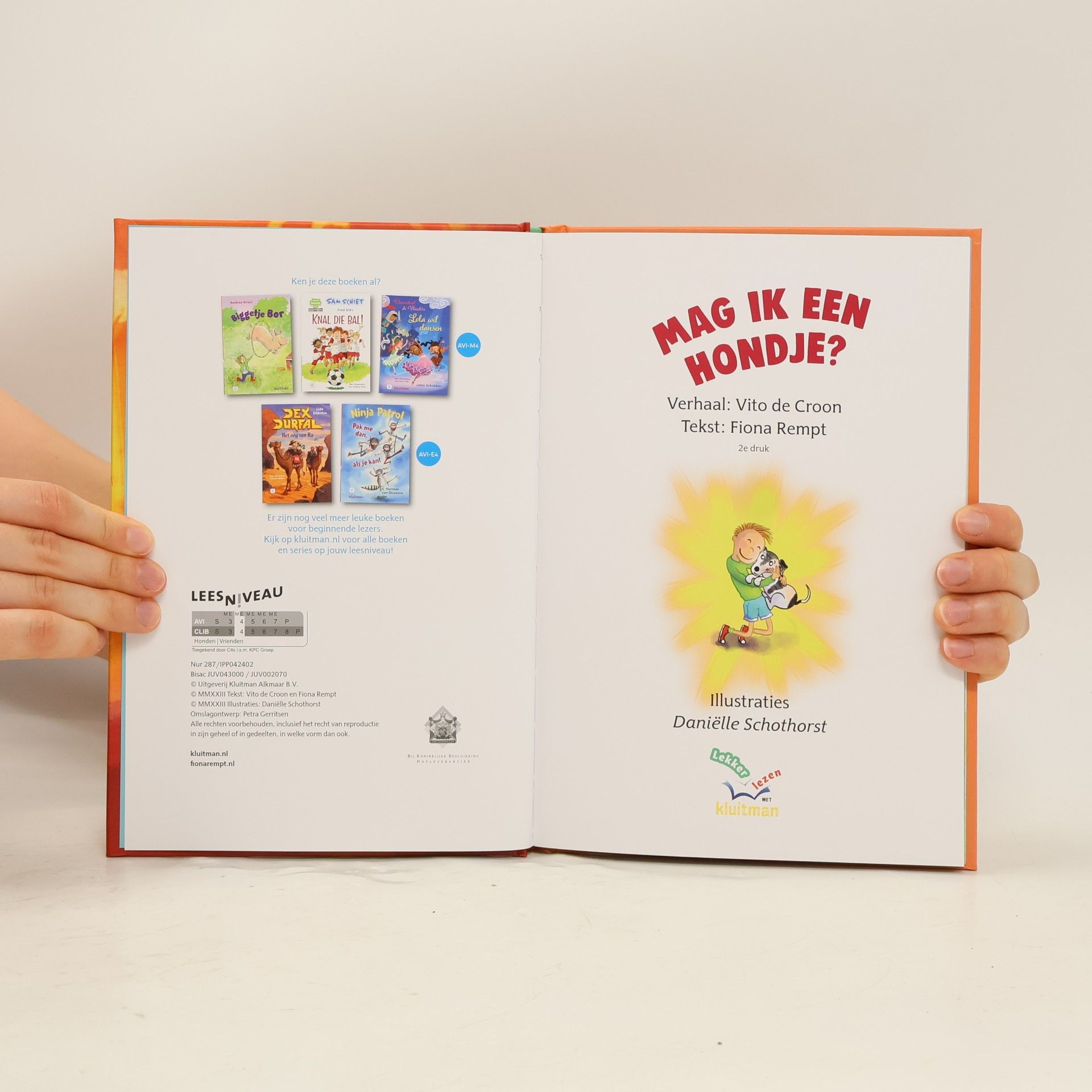 Fiona Rempt Lekker lezen met Kluitman: Mag ik een hondje?