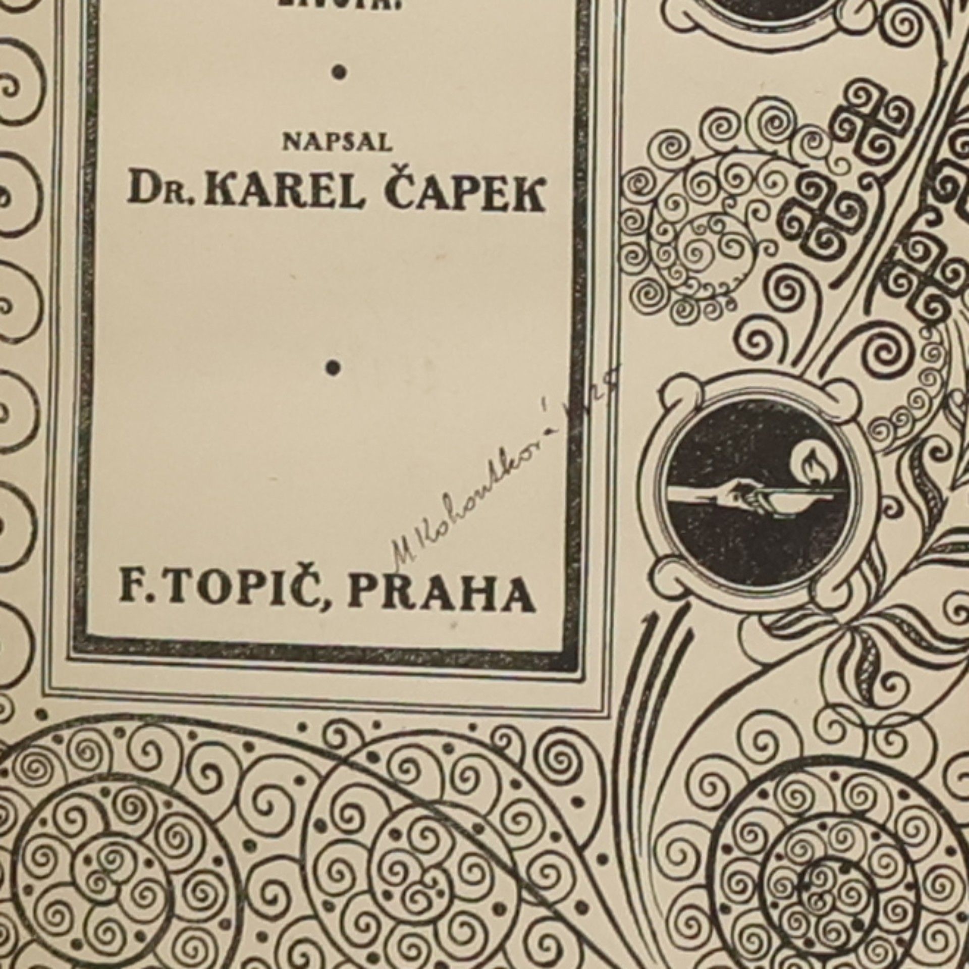 Karel Čapek Pragmatismus