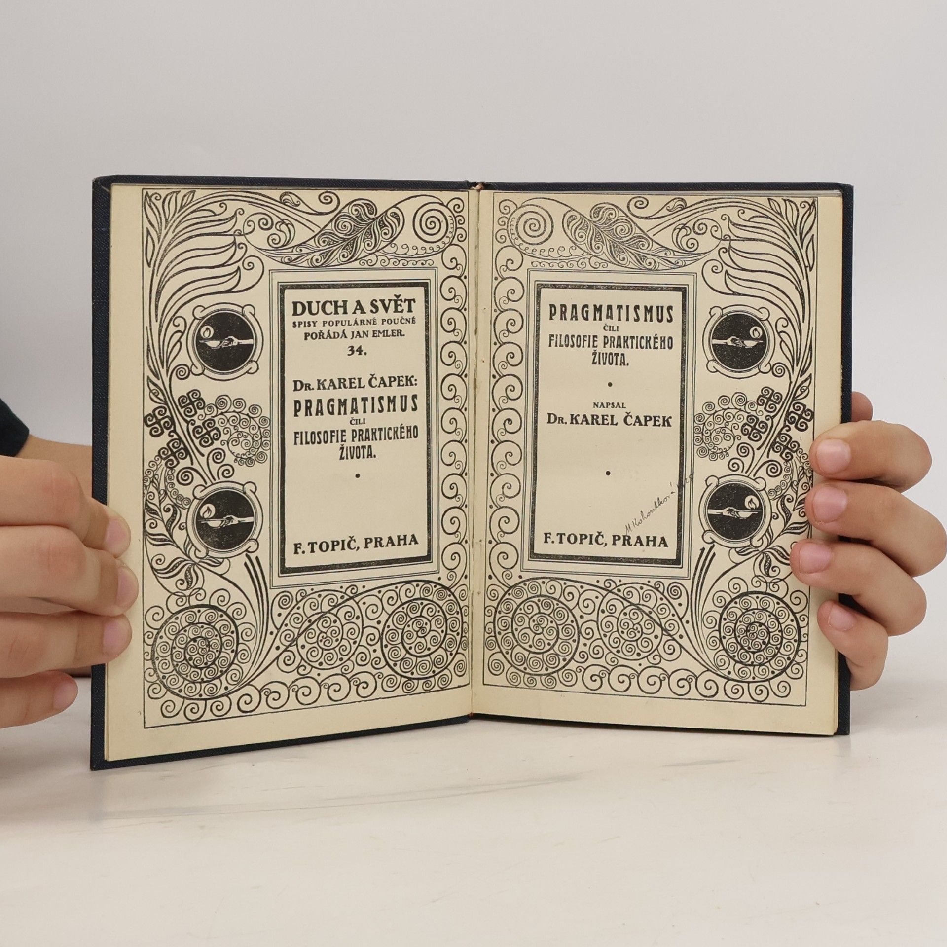 Karel Čapek Pragmatismus