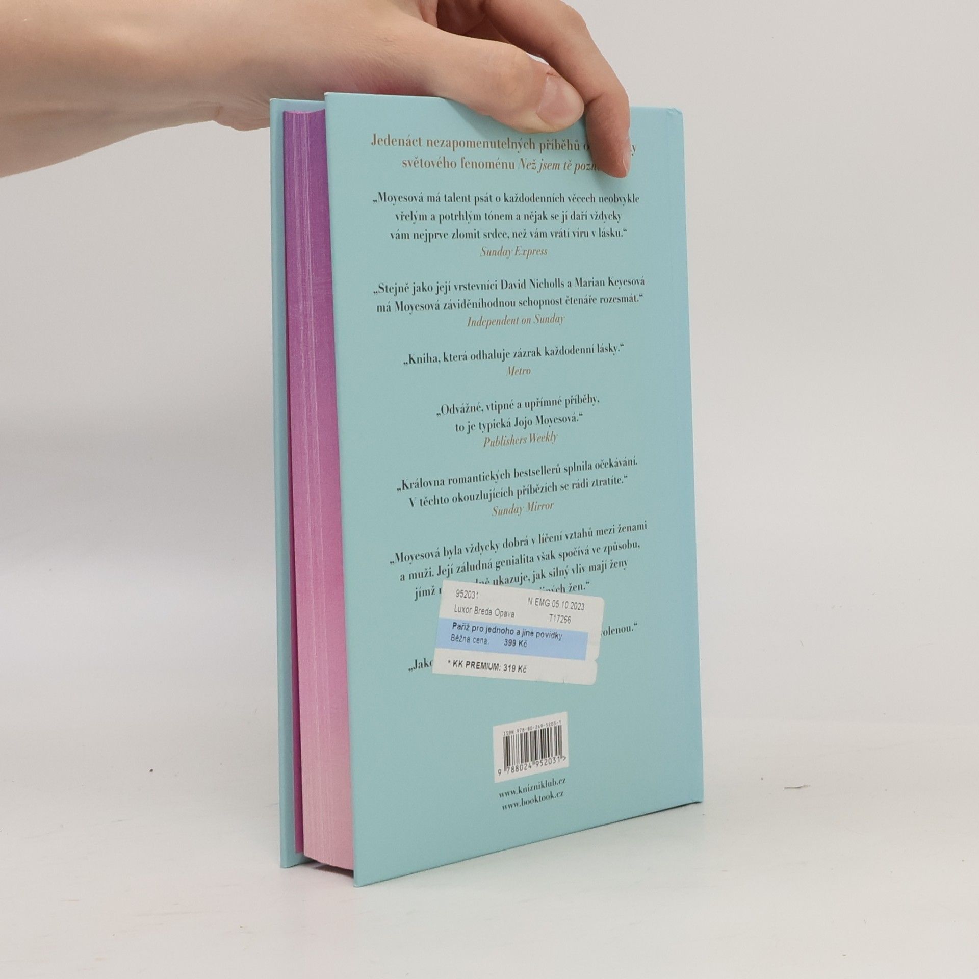Jojo Moyes Paříž pro jednoho a jiné povídky