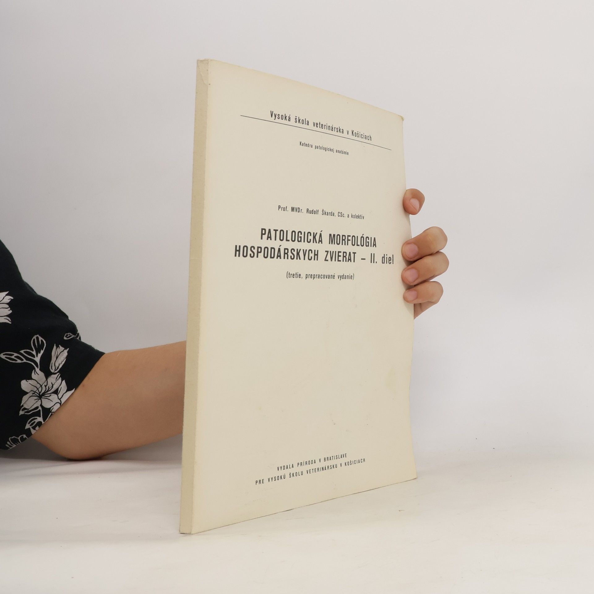 Autorenkollektiv Patologická morfológia hospodárskych zvierat II