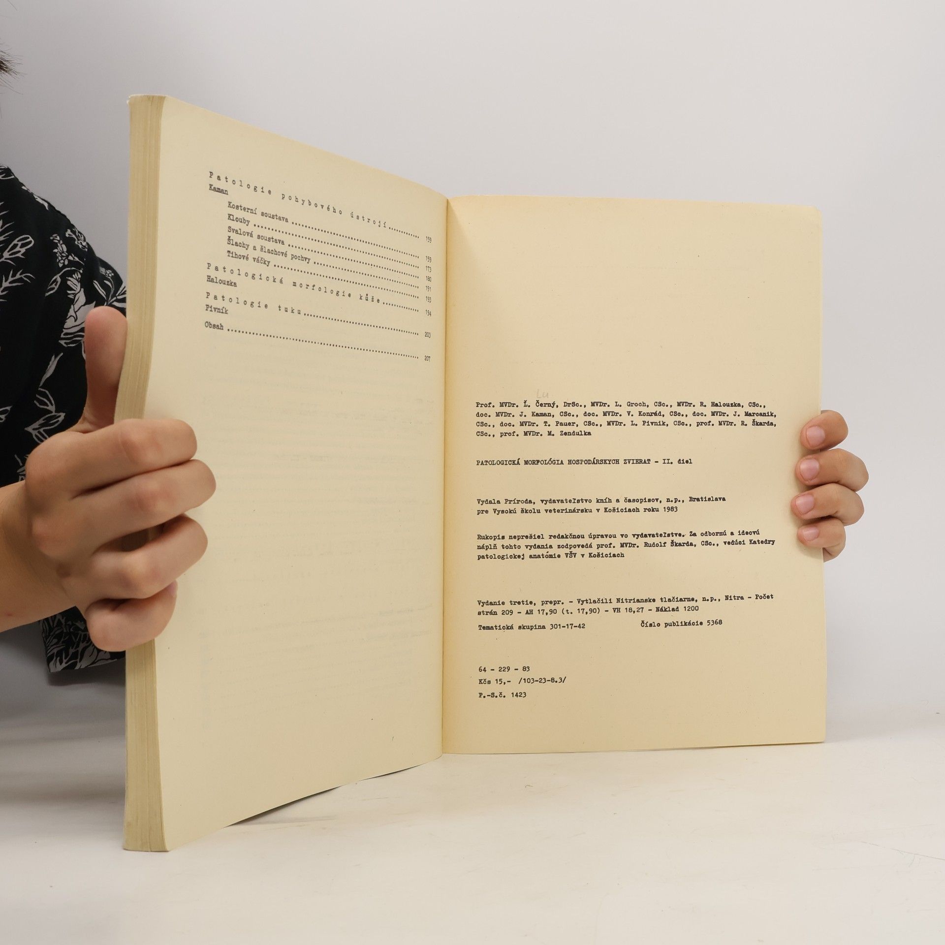 Autorenkollektiv Patologická morfológia hospodárskych zvierat II