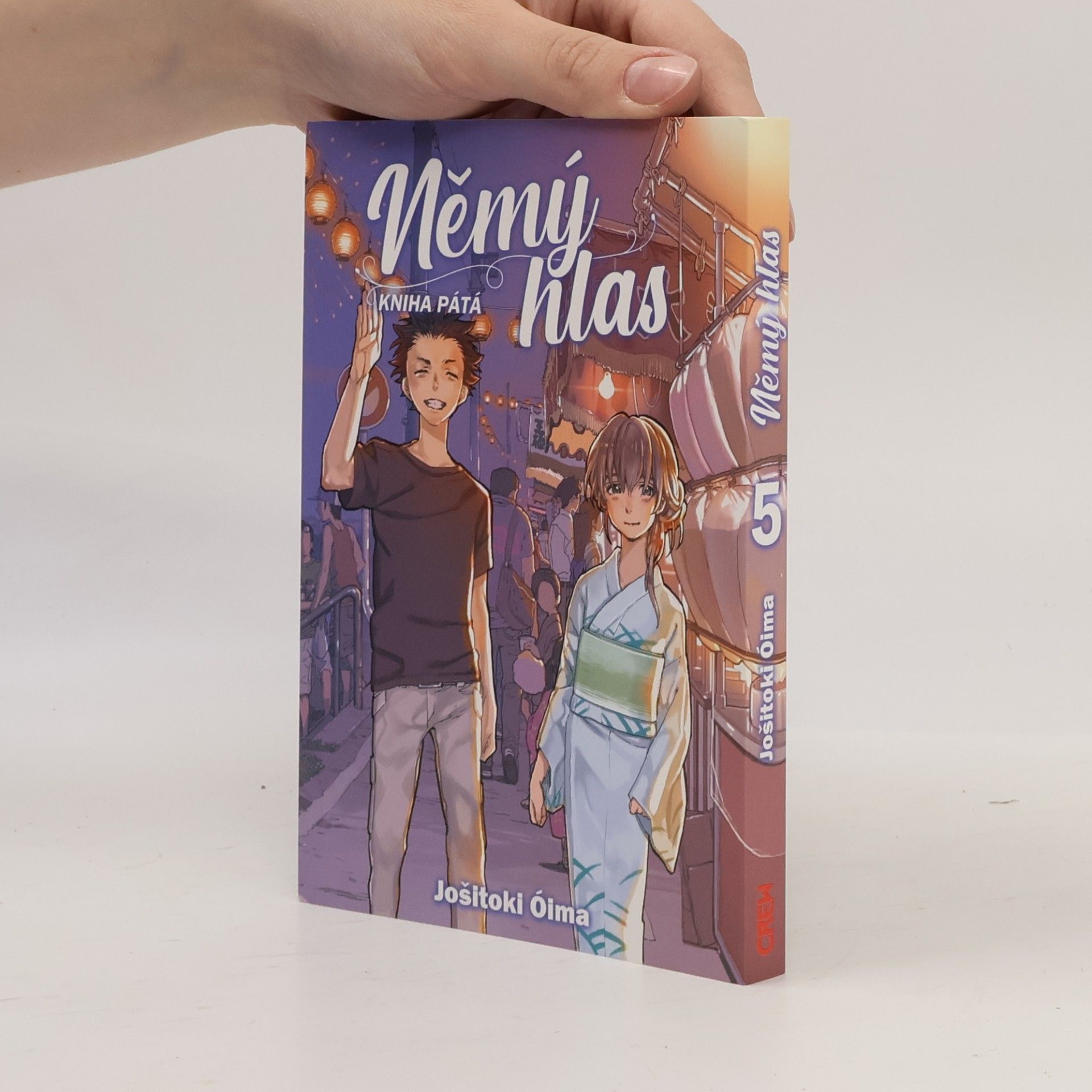 Jošitoki Óima Němý hlas. Kniha pátá