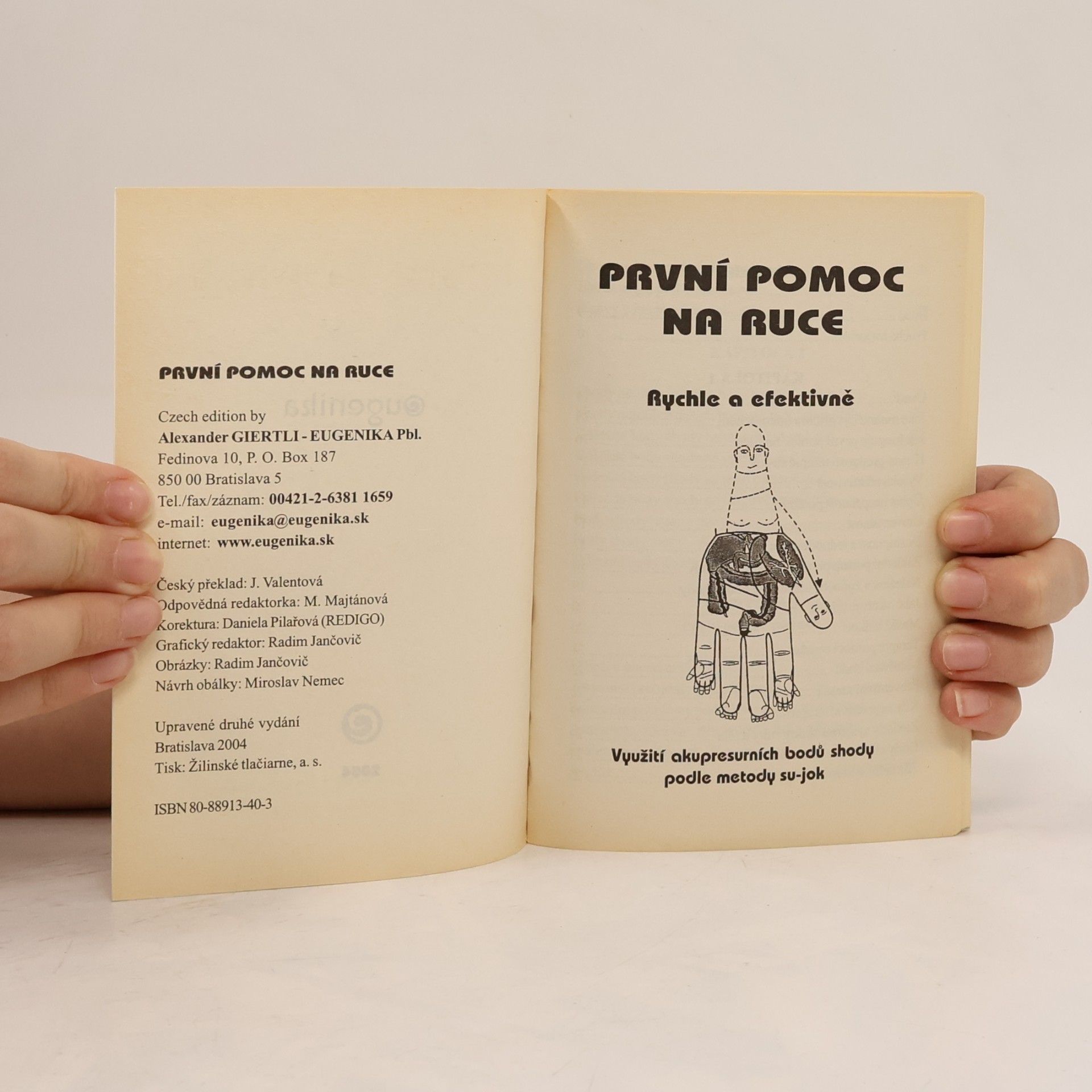 J. Valentová První pomoc na ruce