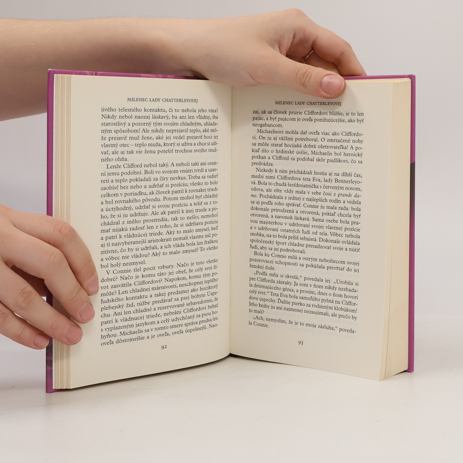 David Herbert Lawrence Milenec Lady Chatterleyovej