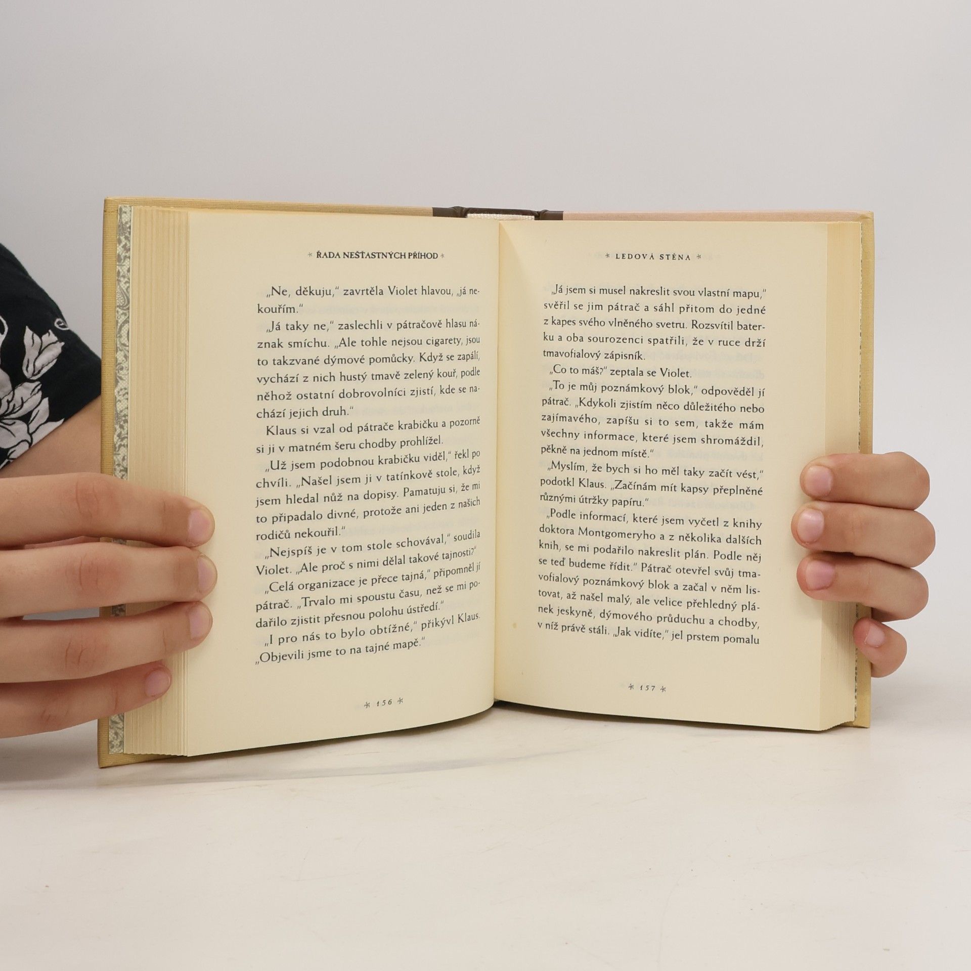 Lemony Snicket Řada nešťastných příhod. Kniha desátá, Ledová stěna