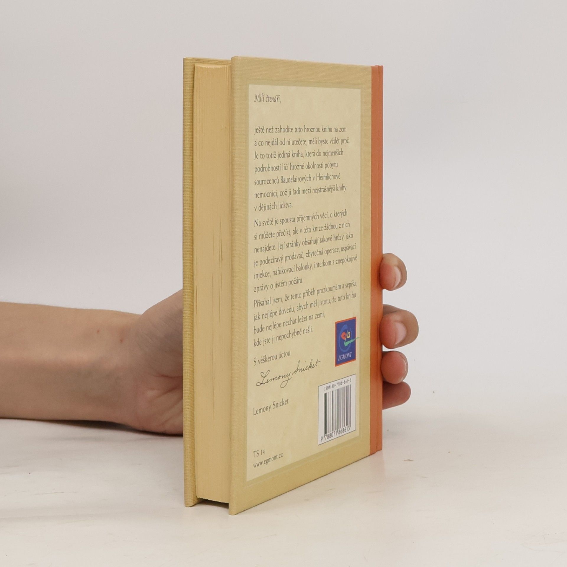 Lemony Snicket Řada nešťastných příhod. Kniha osmá. Zákeřná nemocnice
