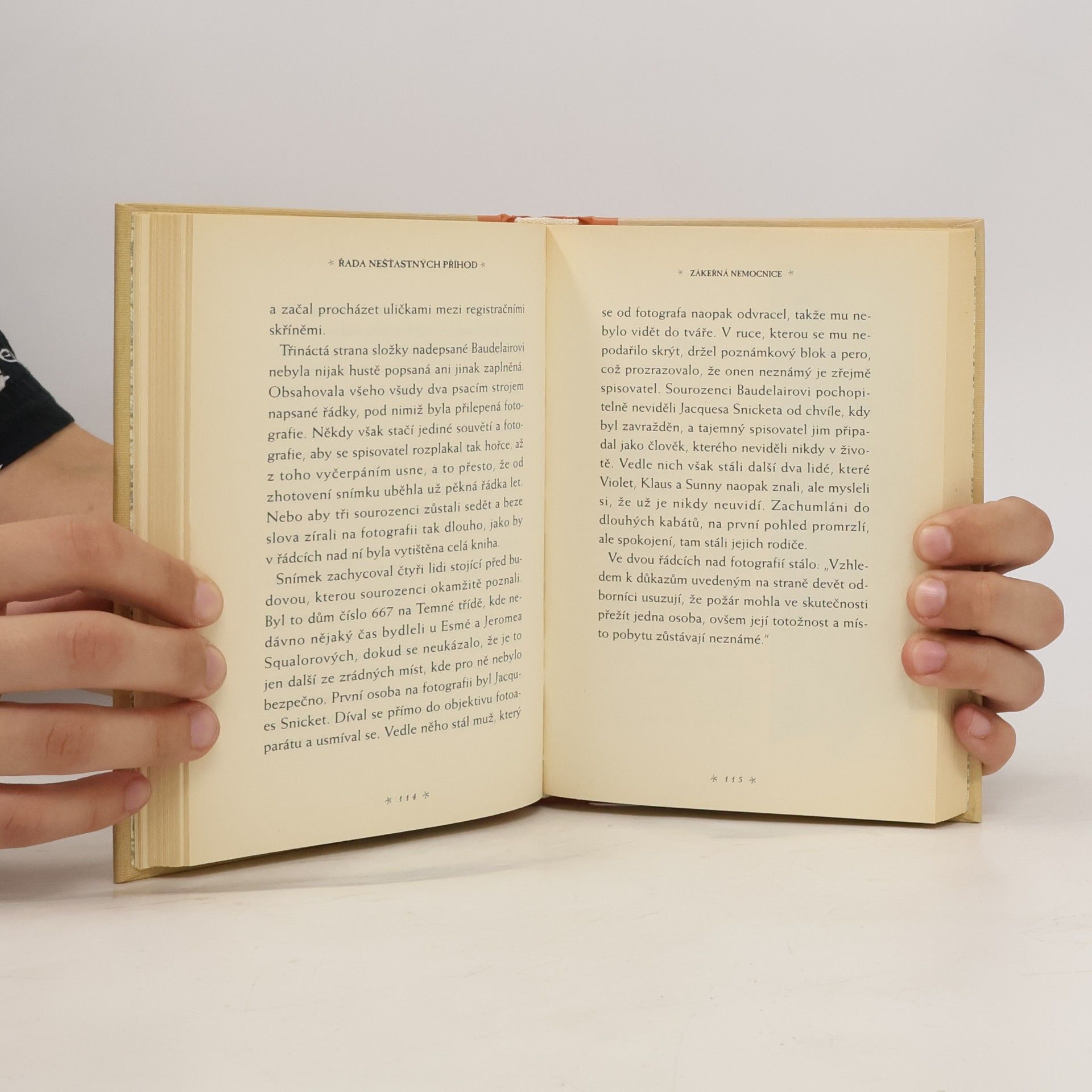 Lemony Snicket Řada nešťastných příhod. Kniha osmá. Zákeřná nemocnice
