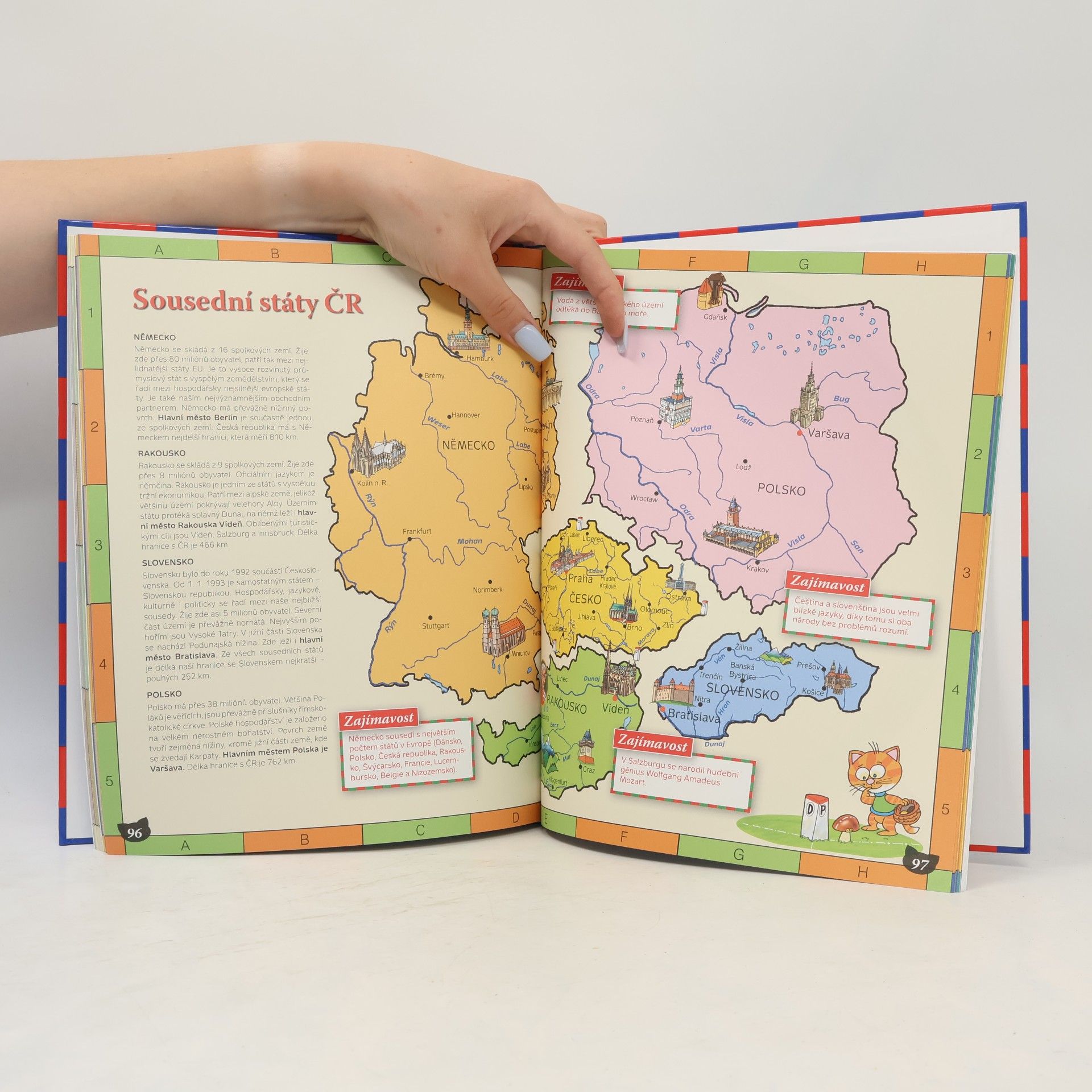 Petra Fantová Dětský ilustrovaný atlas : Česká republika, Evropa