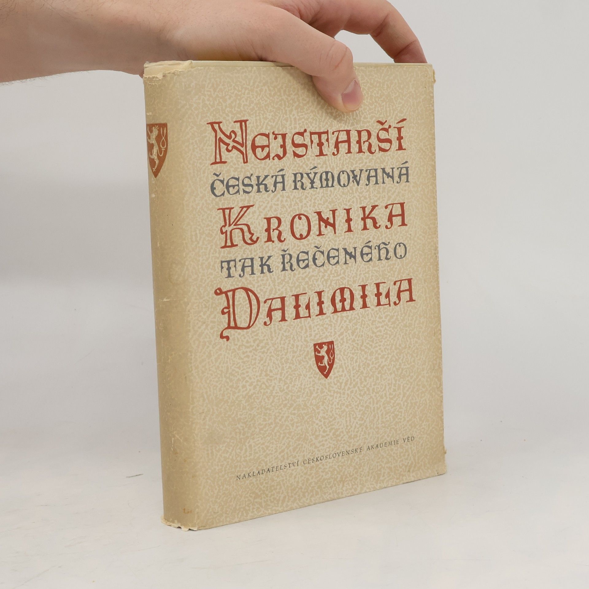asi Dalimil Nejstarší česká rýmovaná kronika tak řečeného Dalimila