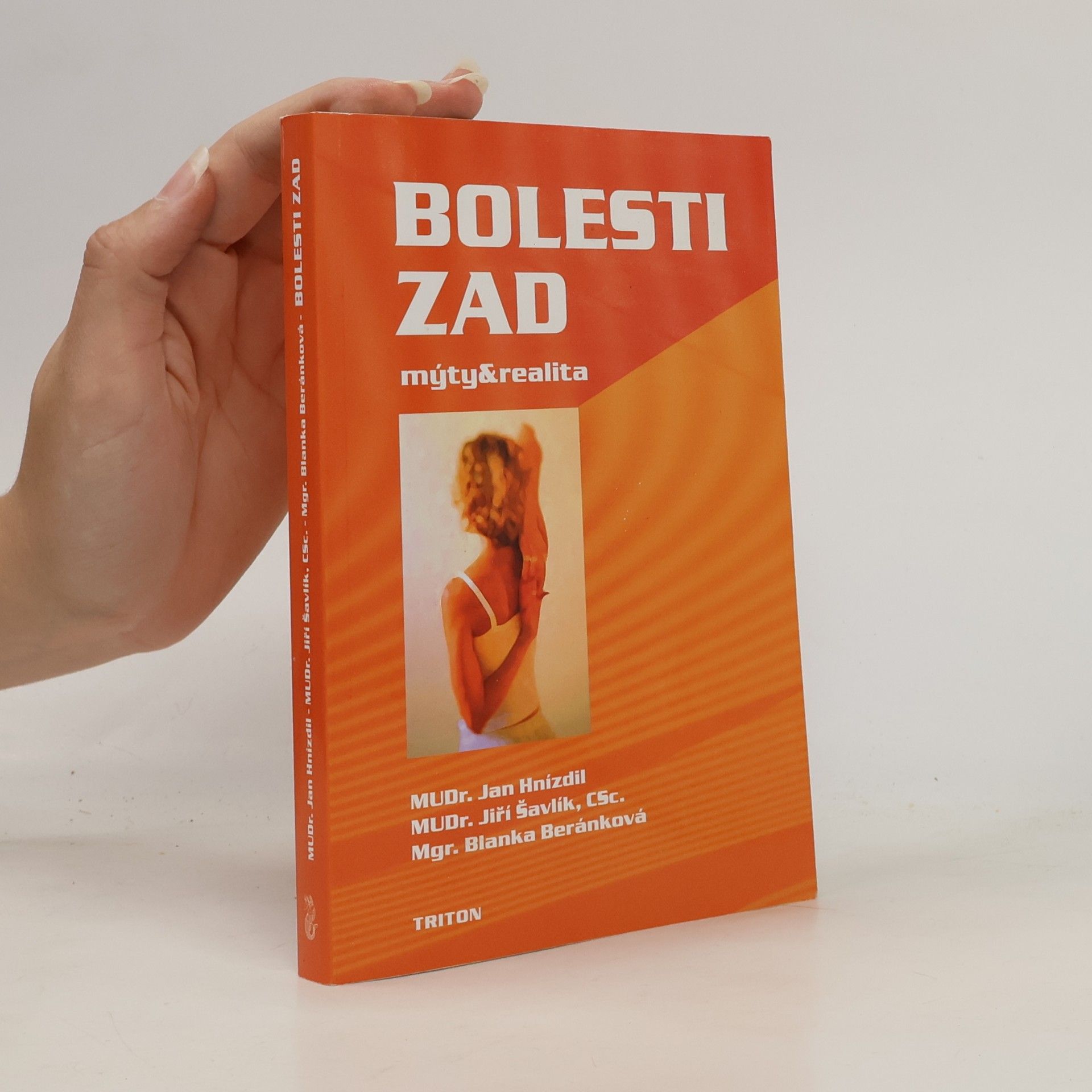 Jan Hnízdil Bolesti zad. Mýty a realita