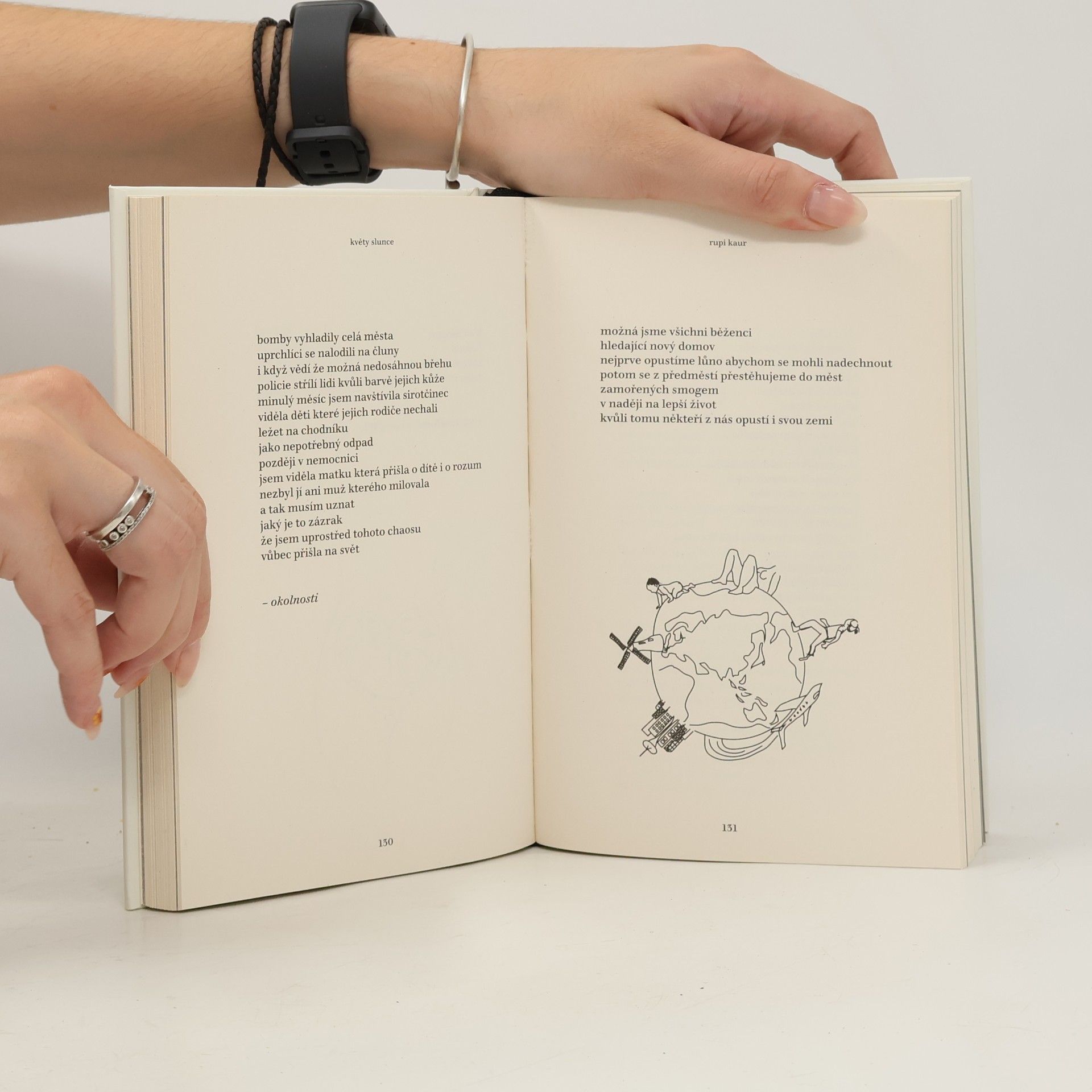 Rupi Kaur Květy slunce