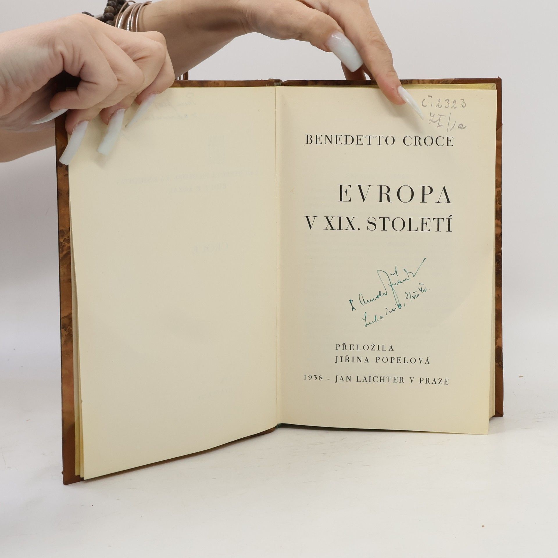 Benedetto Croce Evropa v XIX. století
