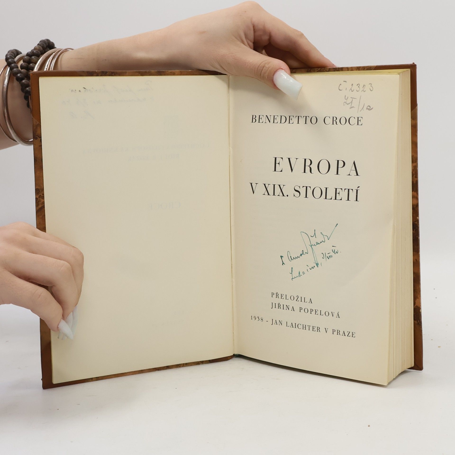 Benedetto Croce Evropa v XIX. století